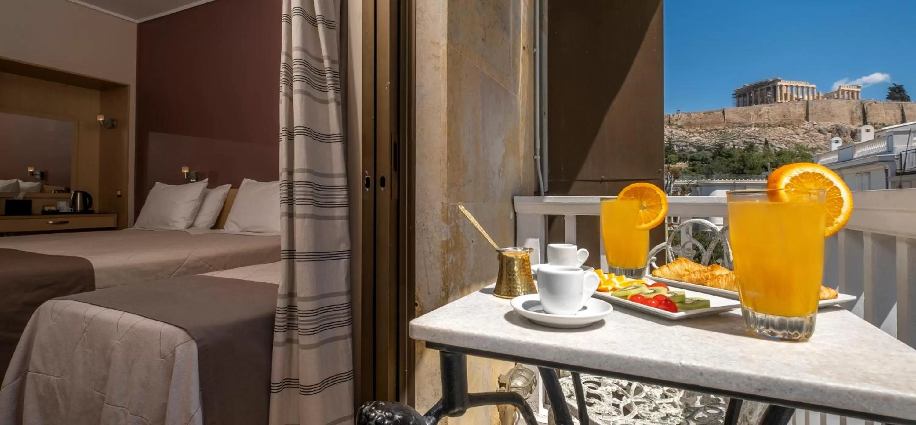 Balcony/Terrace in Acropolis View Hotel