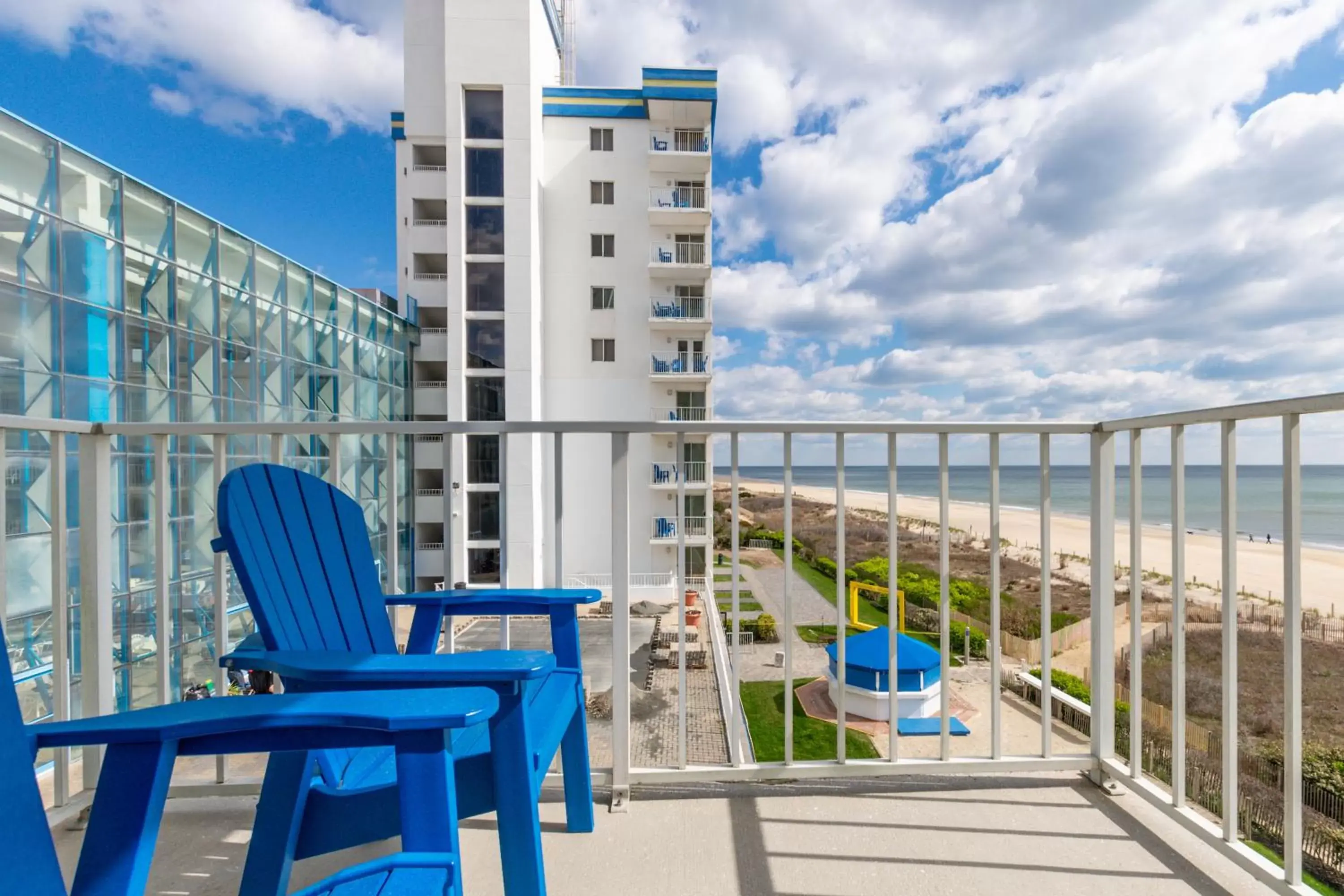 Balcony/Terrace in Princess Royale Oceanfront Resort