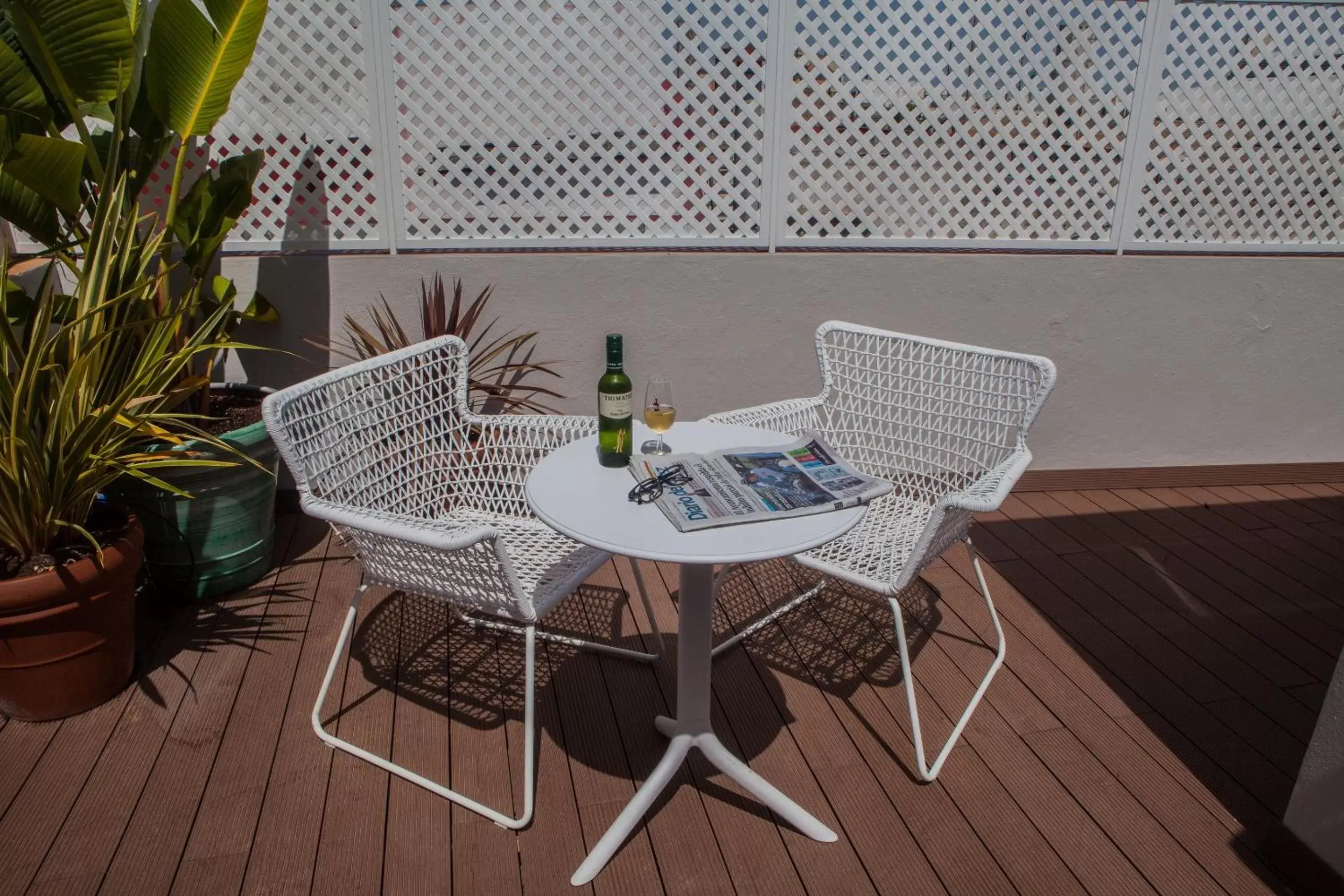 Balcony/Terrace in Hotel Doña Blanca