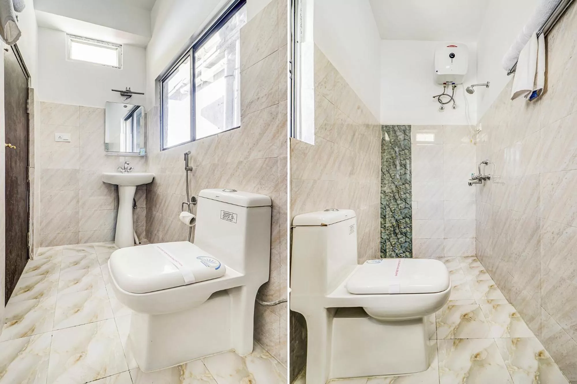 Toilet, Bathroom in FabHotel Greenery View Middle Lingding ICAR Road