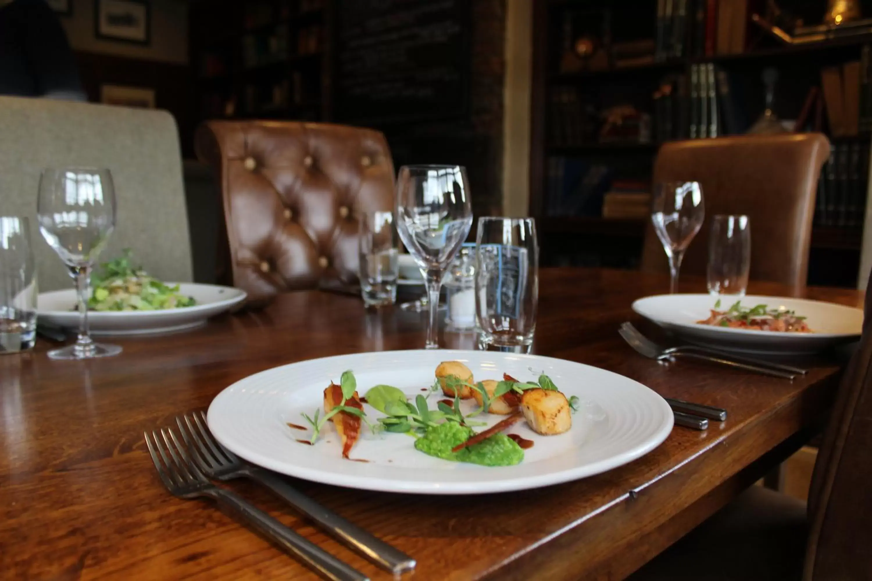 Food close-up in The Blue Bell at Arkendale