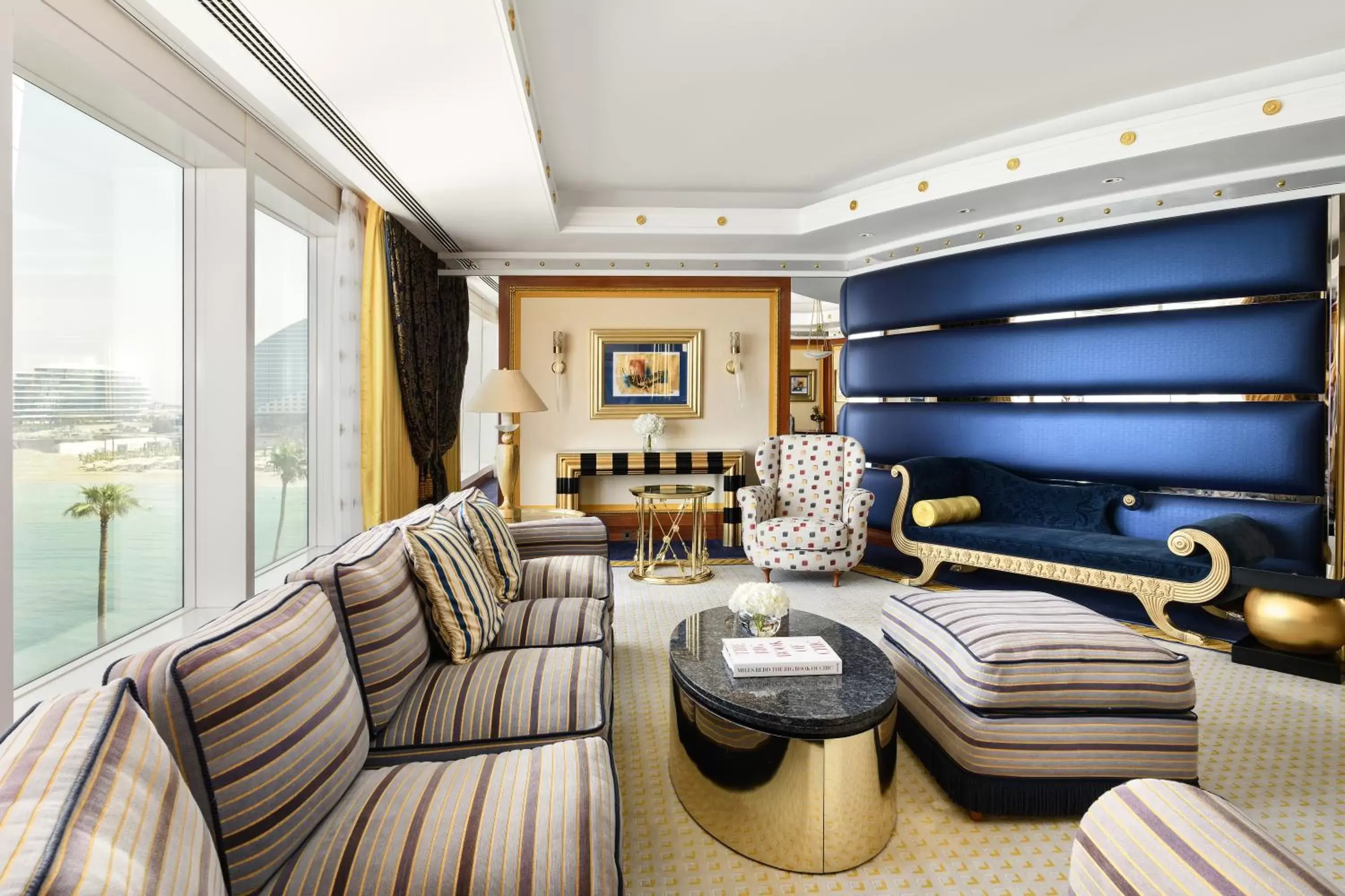 Living room, Seating Area in Burj Al Arab Jumeirah
