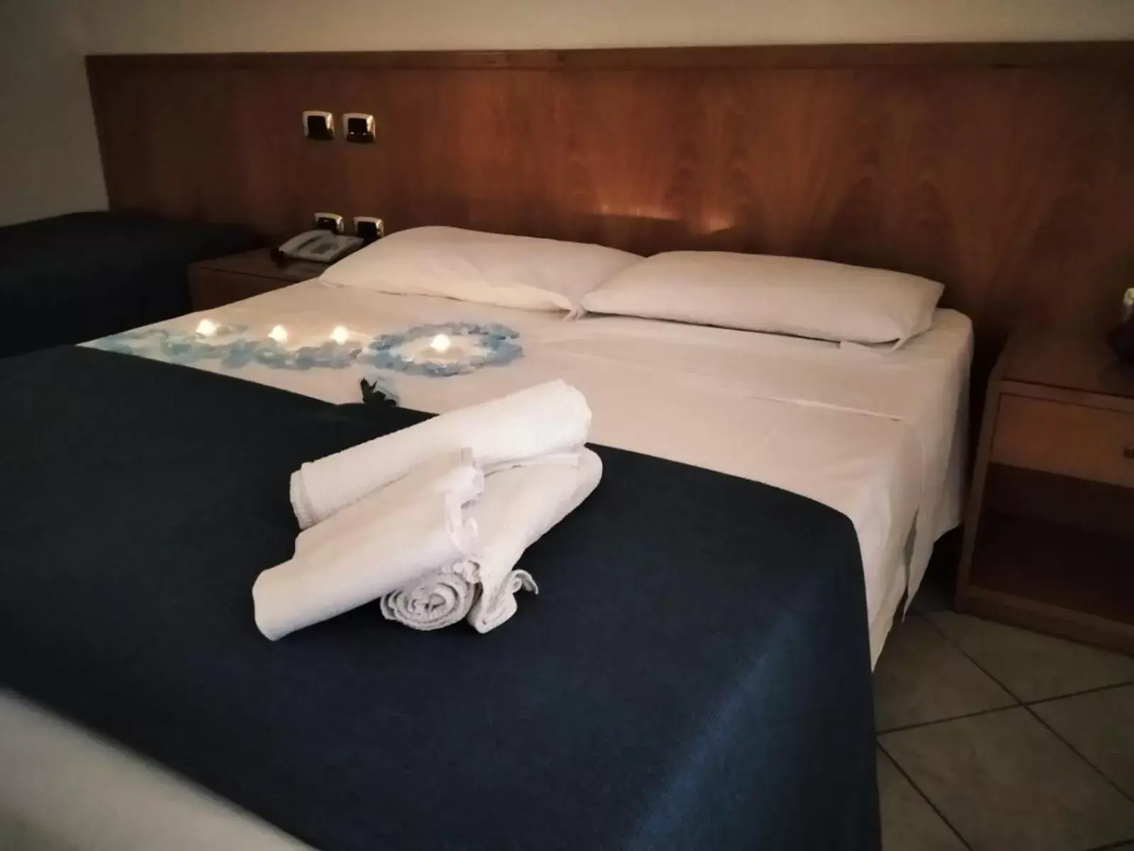 Bed in Hotel Zara Napoli