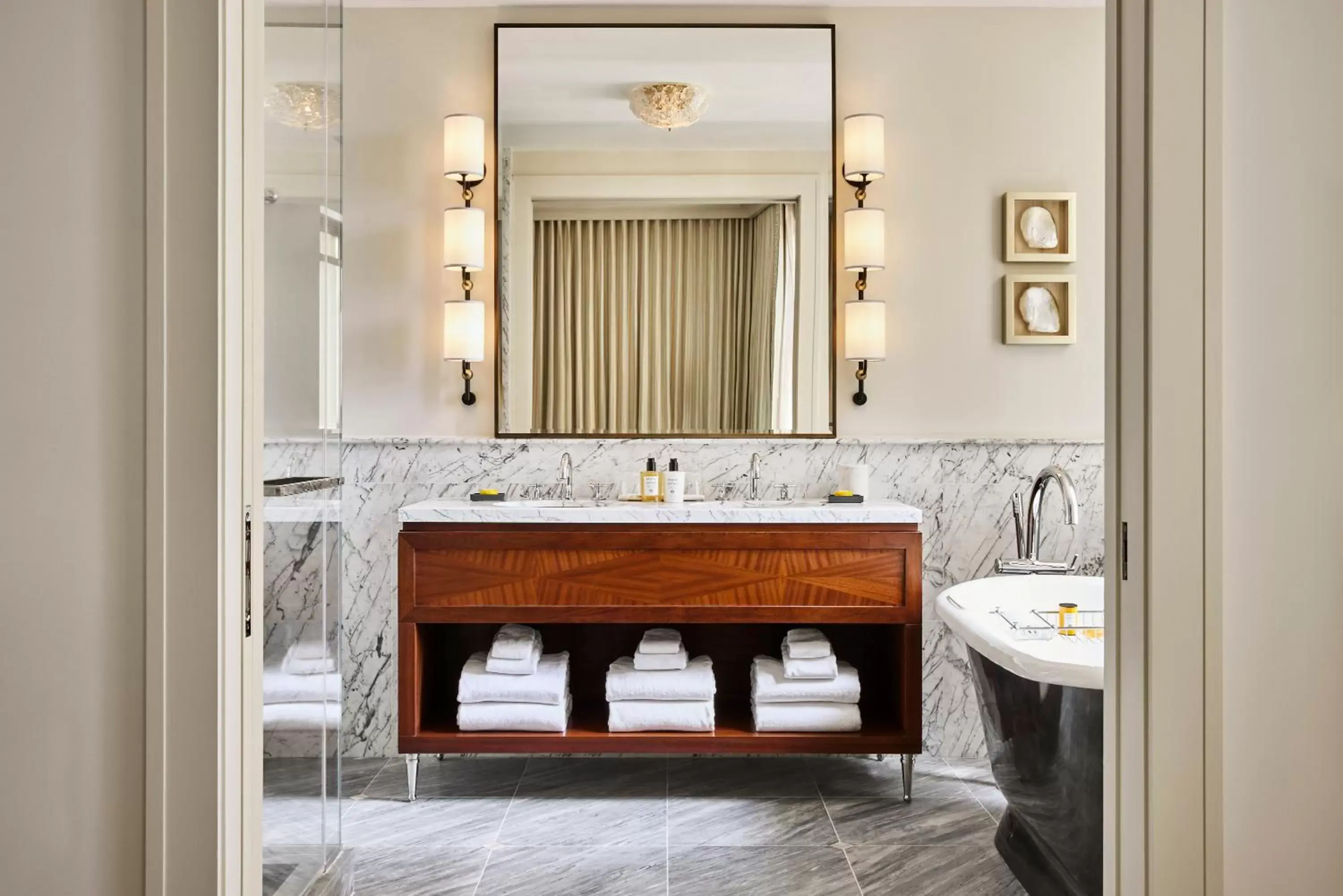 Bathroom in The Wall Street Hotel New York City
