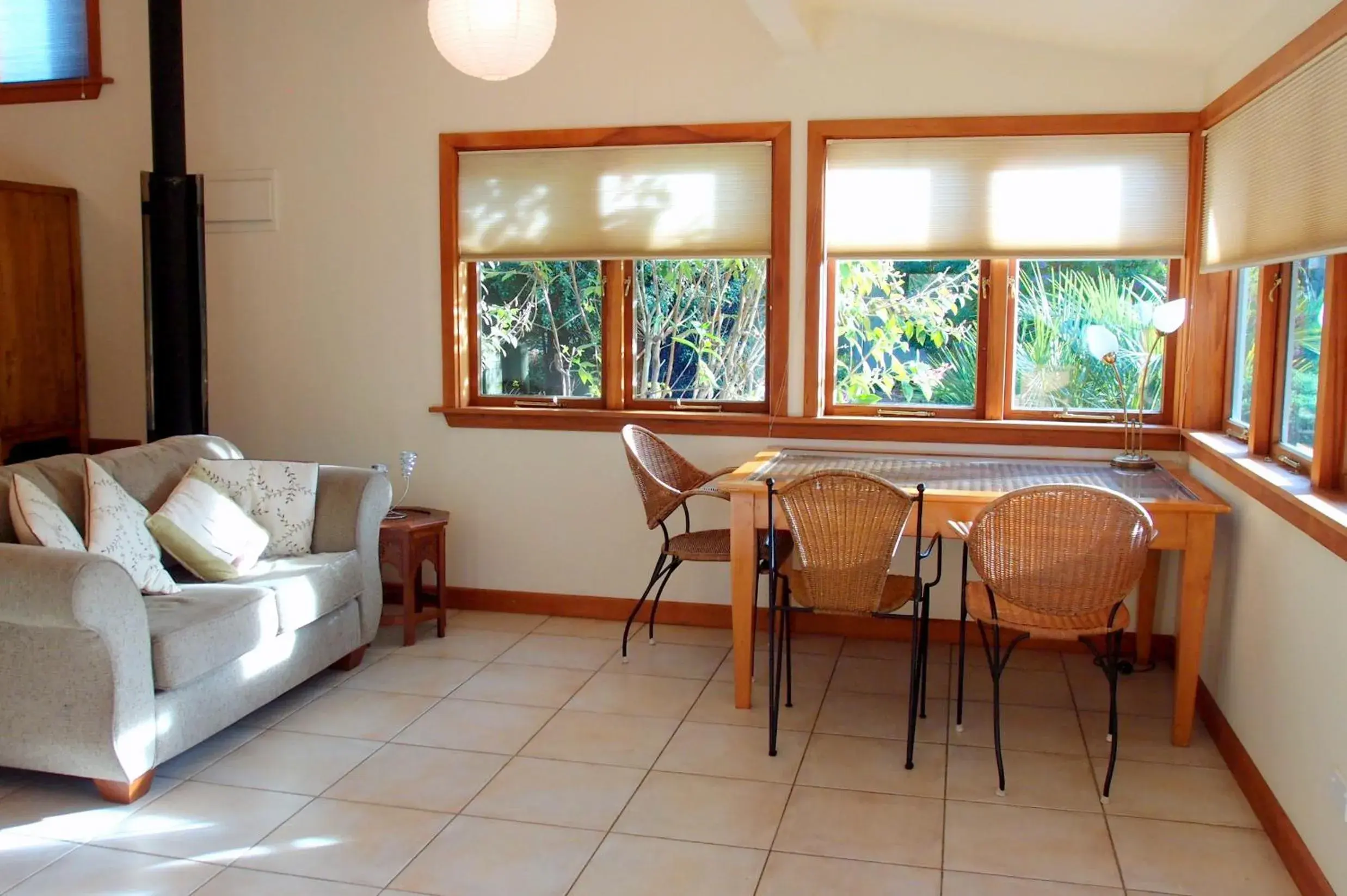 Seating Area in Joya Garden & Villa Studios