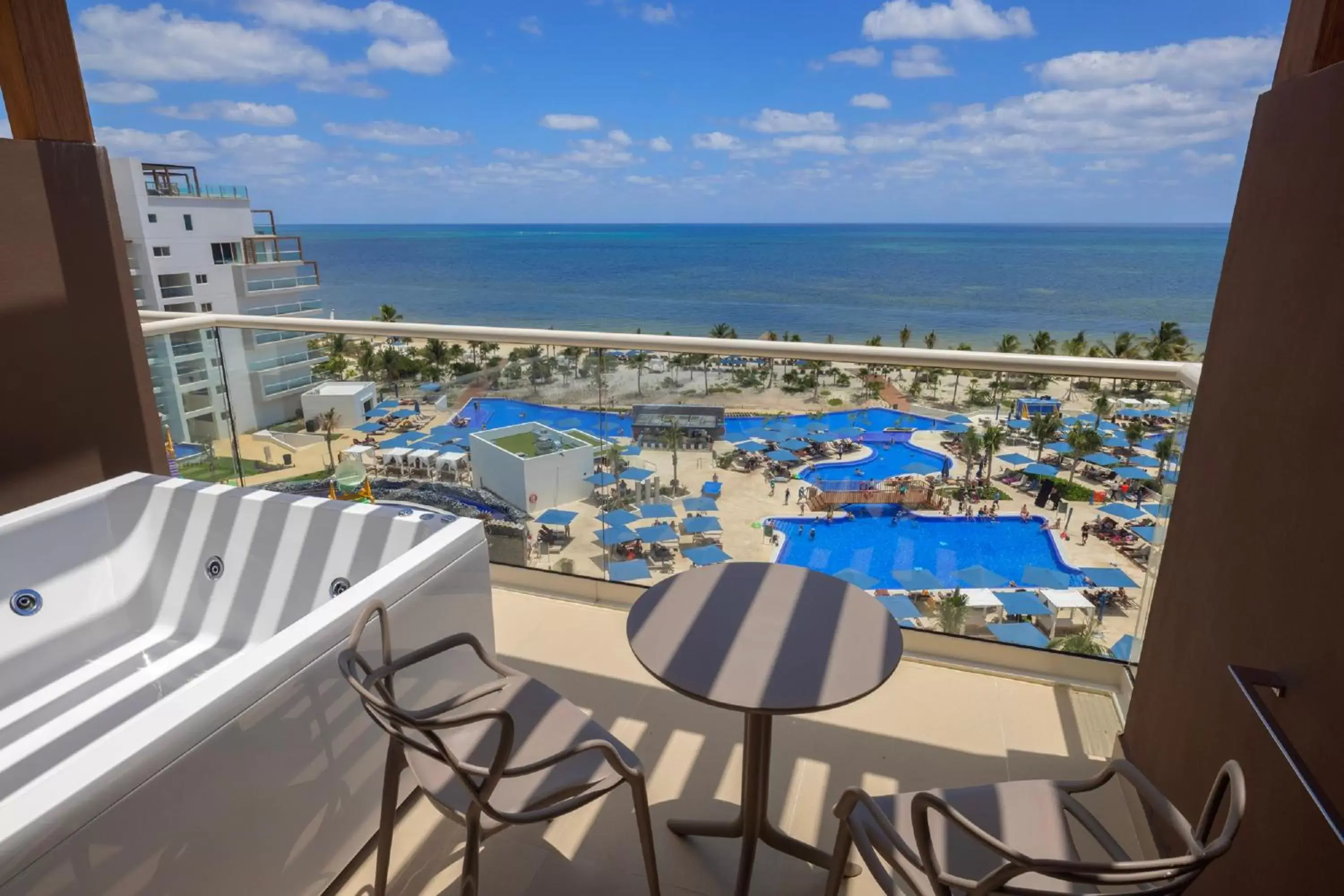 Balcony/Terrace, Pool View in Royalton Splash Riviera Cancun, An Autograph Collection All-Inclusive Resort