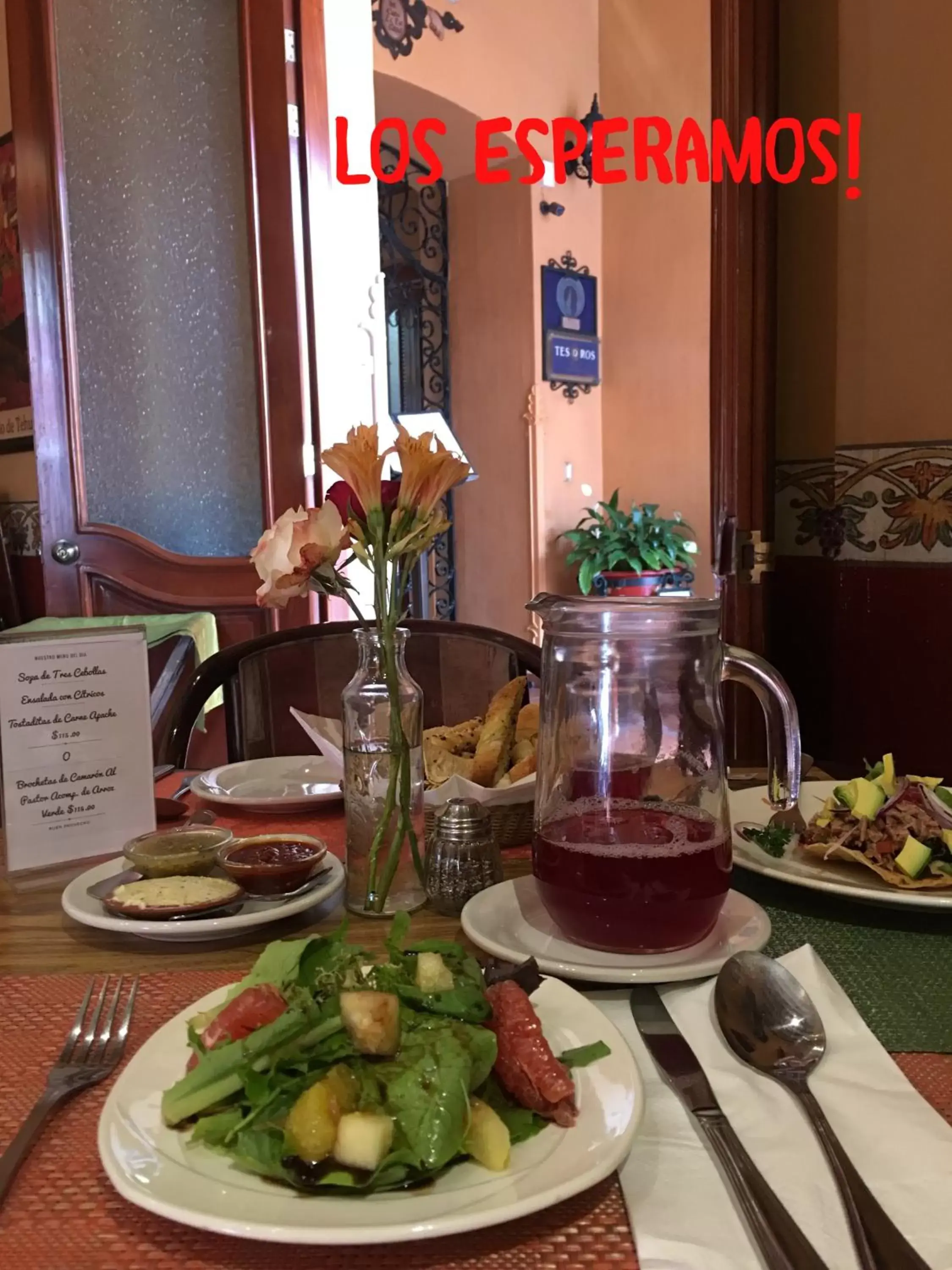 Food close-up in Hotel Boutique Parador San Miguel Oaxaca