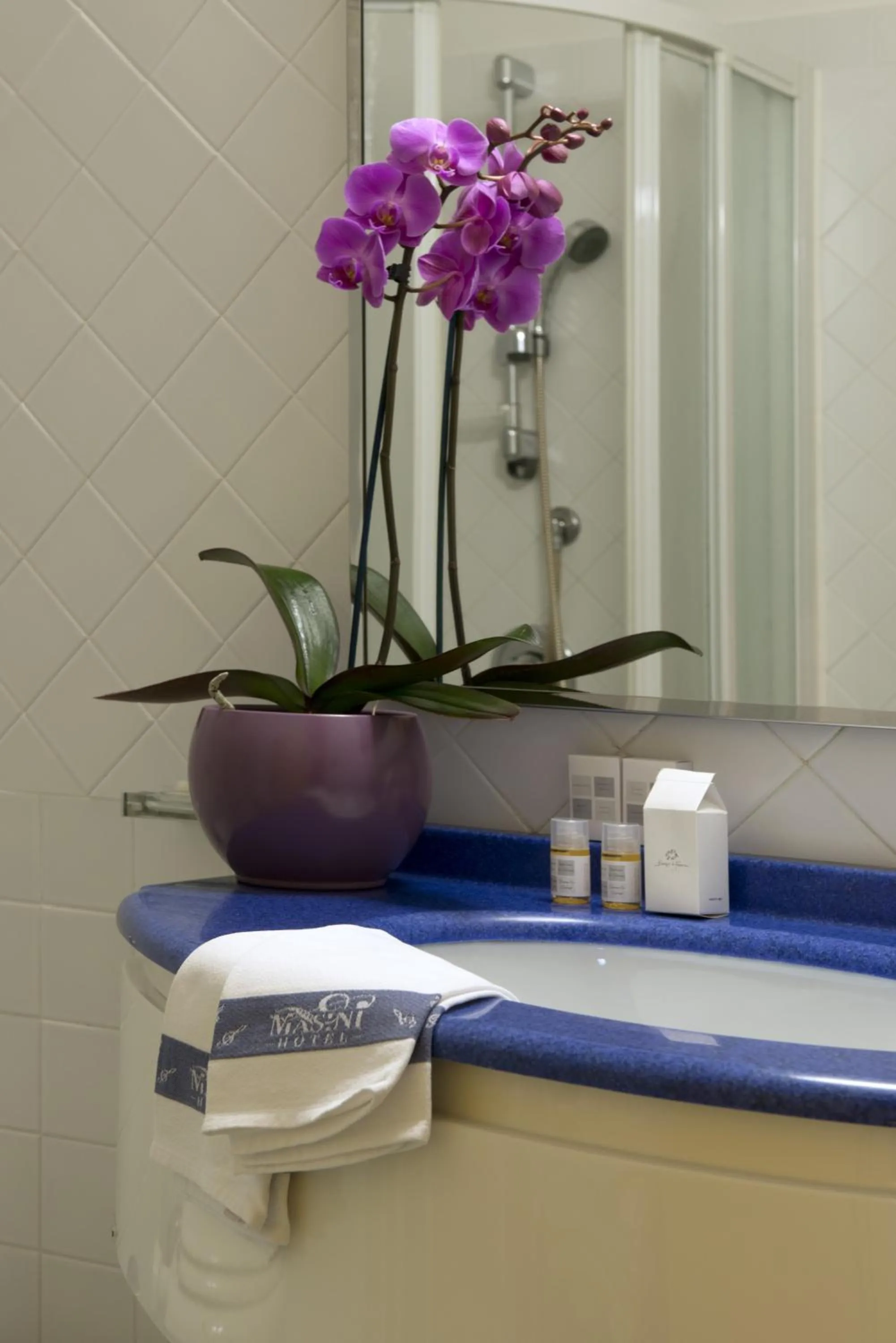 Bathroom in Hotel Masini