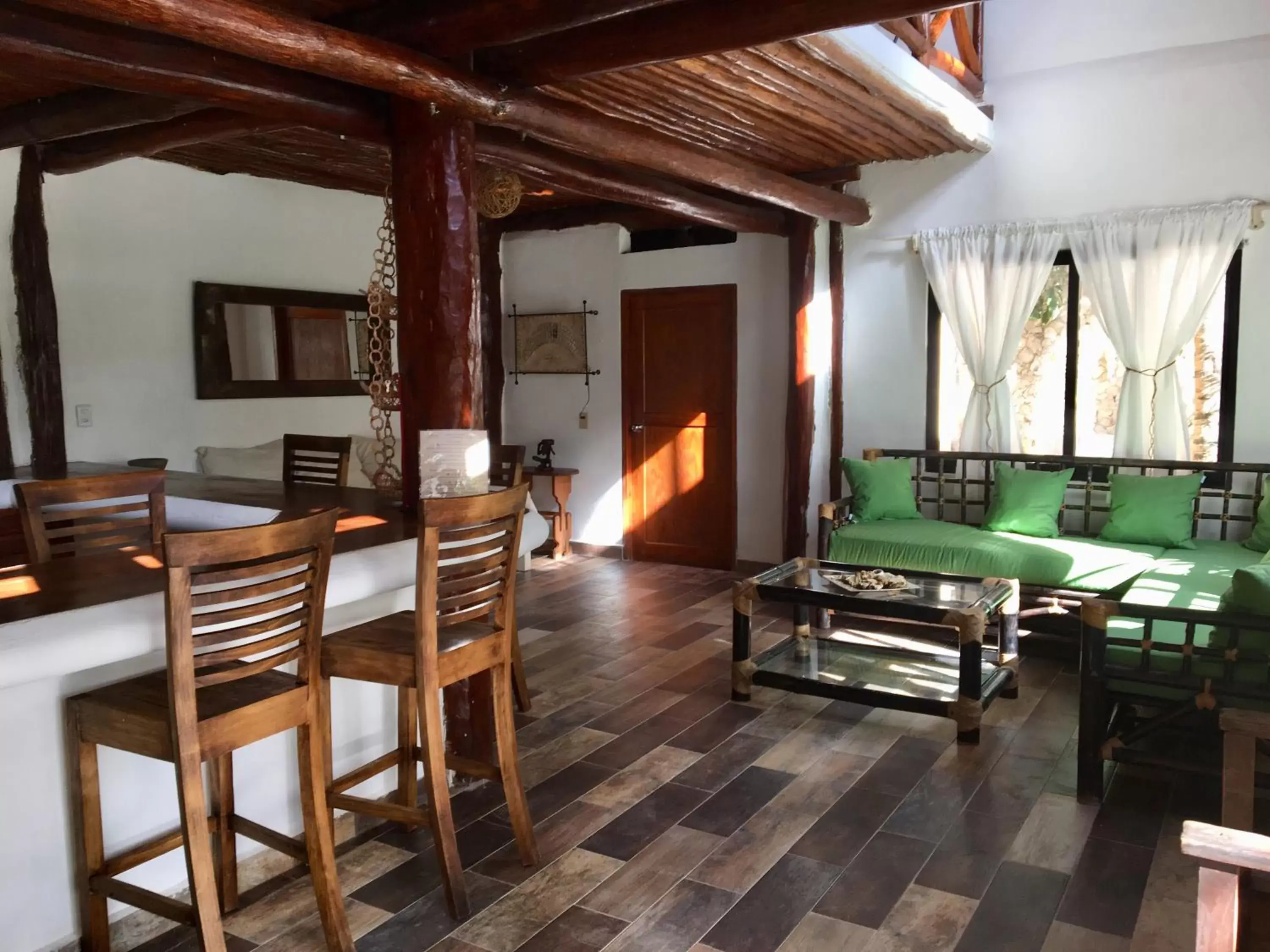 Living room, Seating Area in La Casa de Mia Tulum