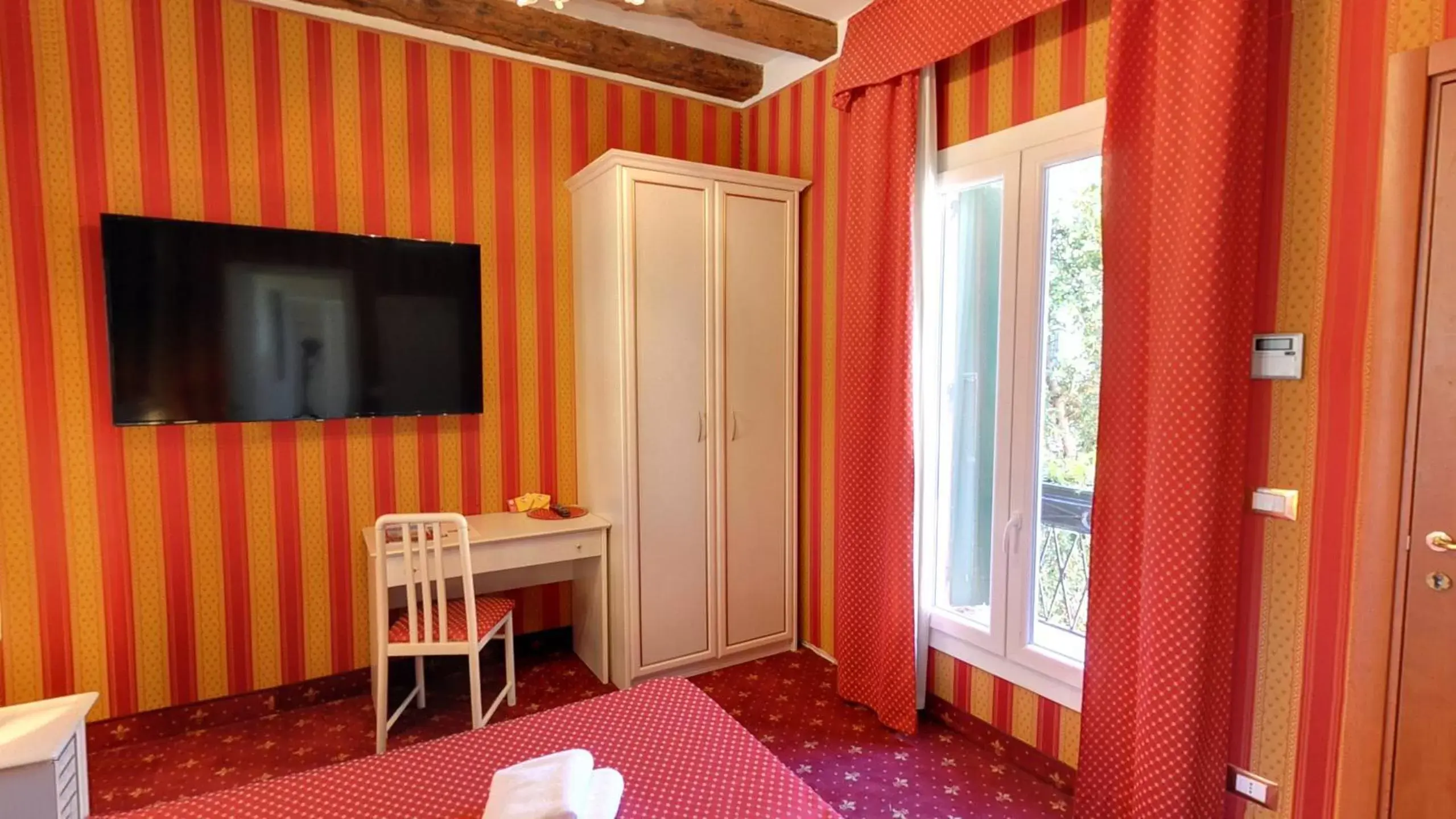 Bedroom, TV/Entertainment Center in Messner Palace