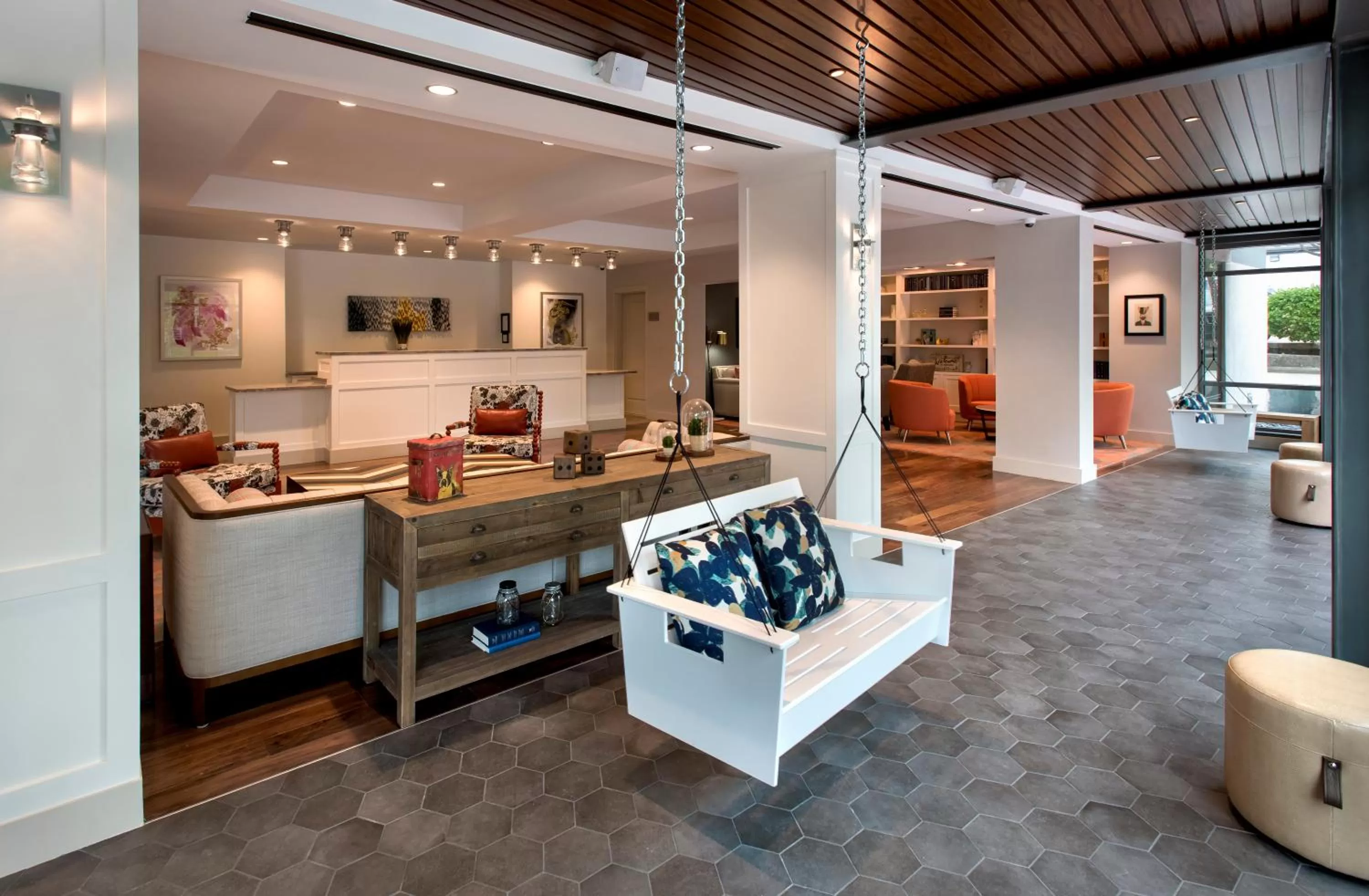 Lobby or reception in Hayes Street Hotel Nashville Downtown