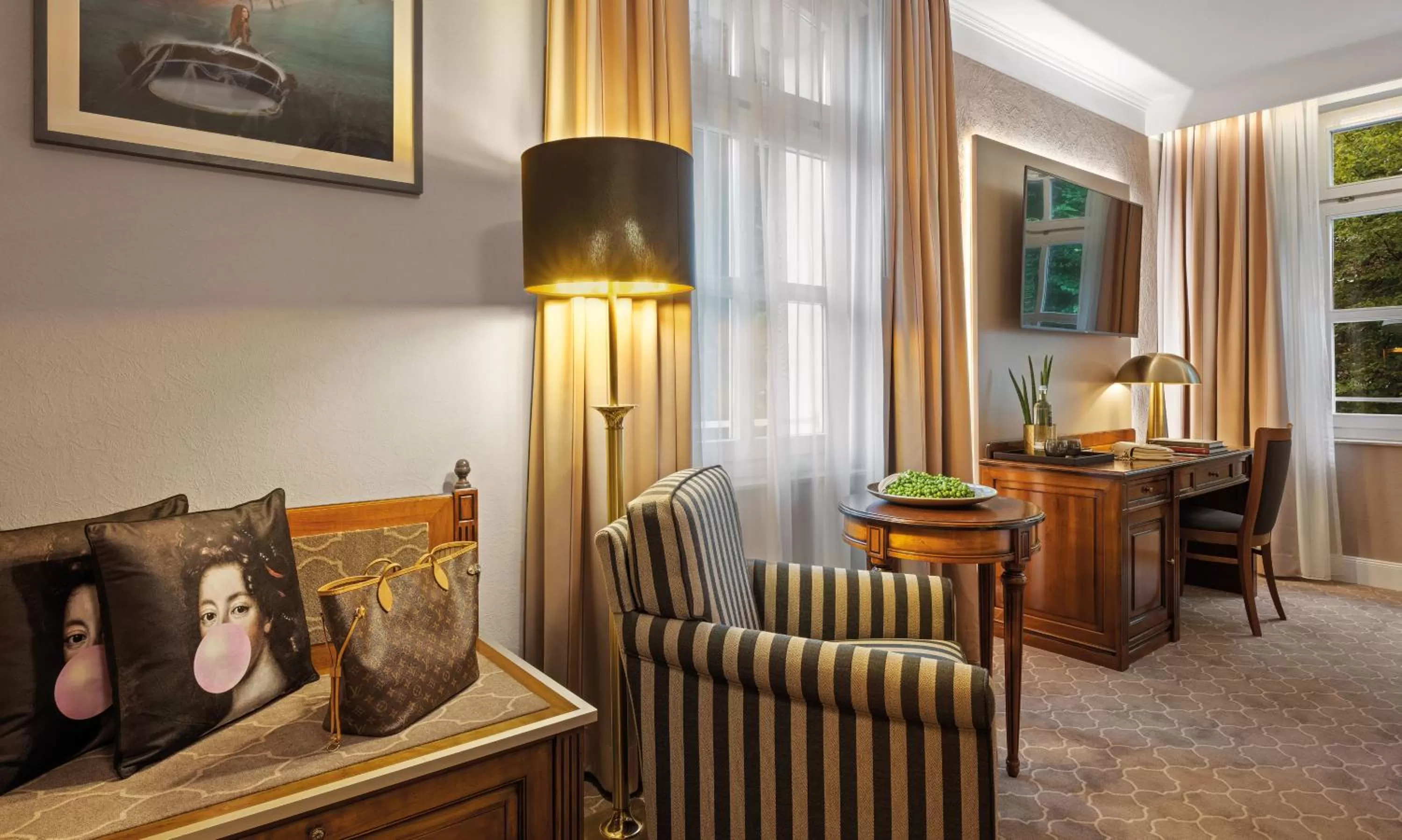 Seating area in Parkhotel Engelsburg - 4 Sterne Superior