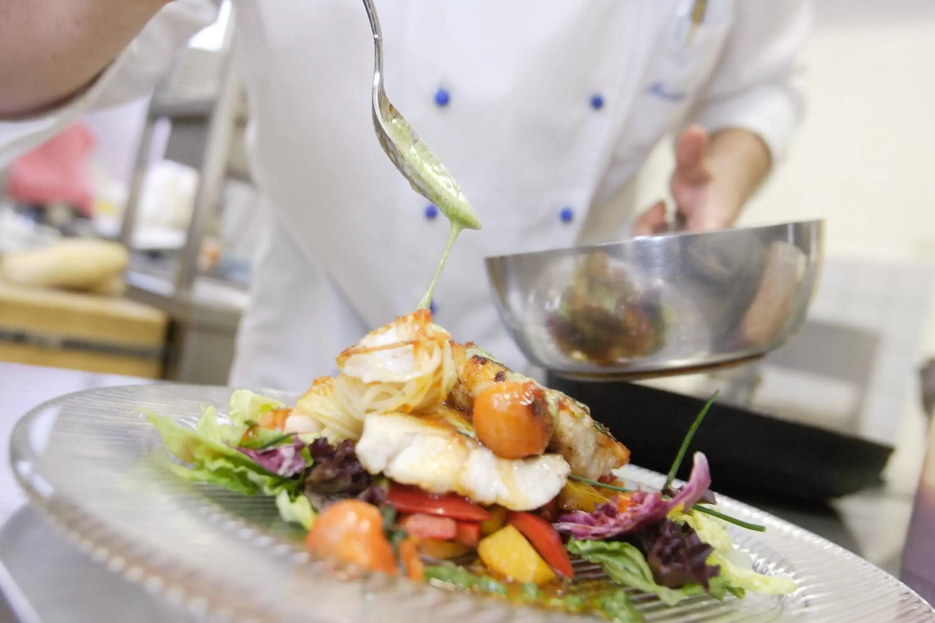 Food close-up in Hotel Schaper