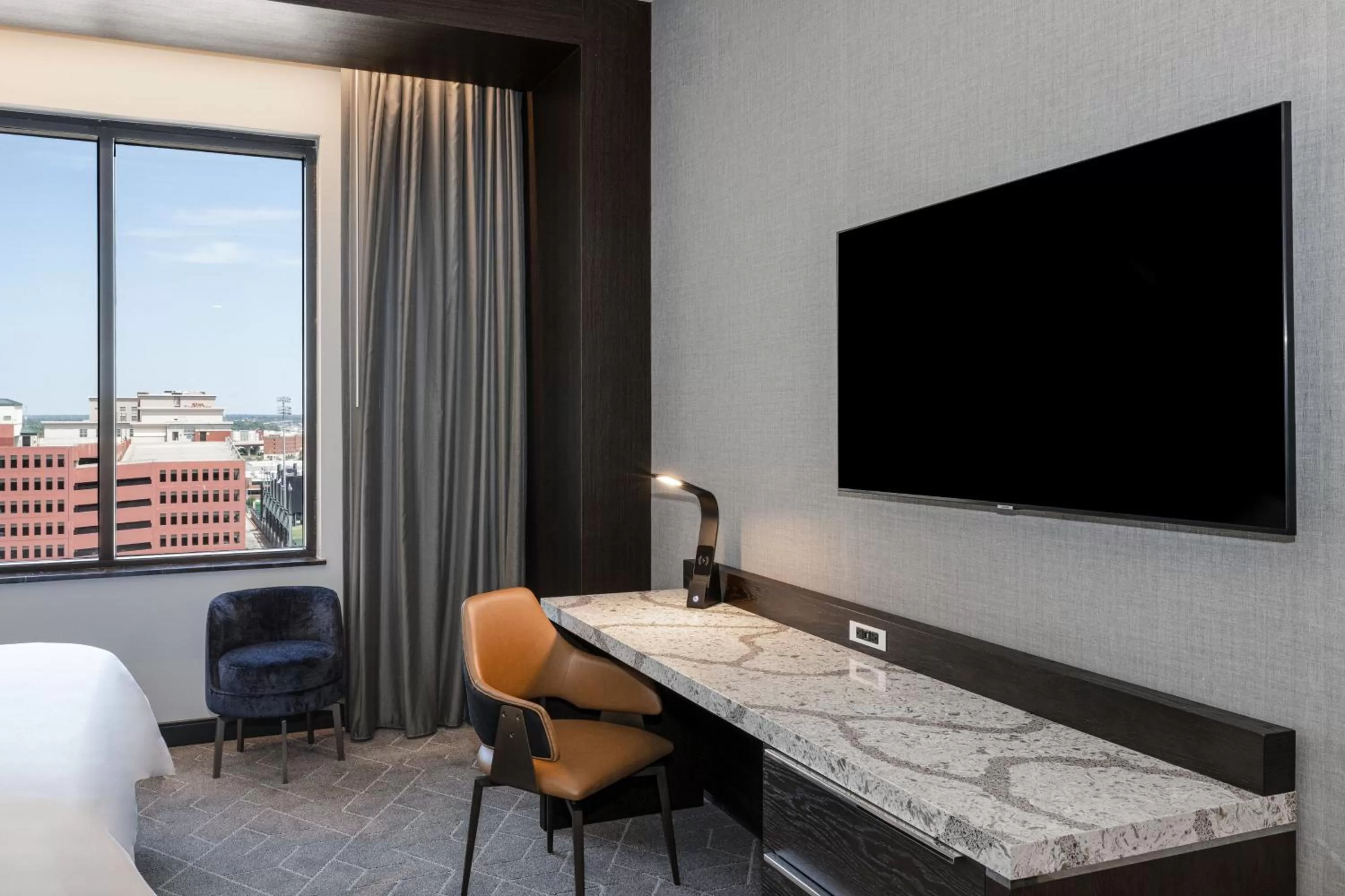 Photo of the whole room in Renaissance Oklahoma City Downtown Bricktown Hotel