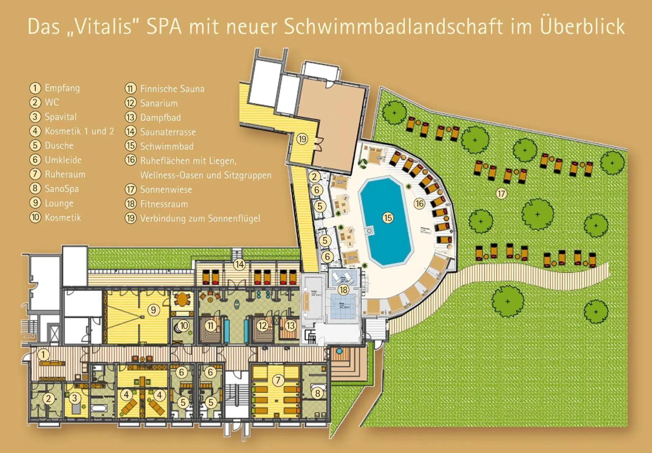 Property building, Floor Plan in Göbel´s Vital Hotel Bad Sachsa