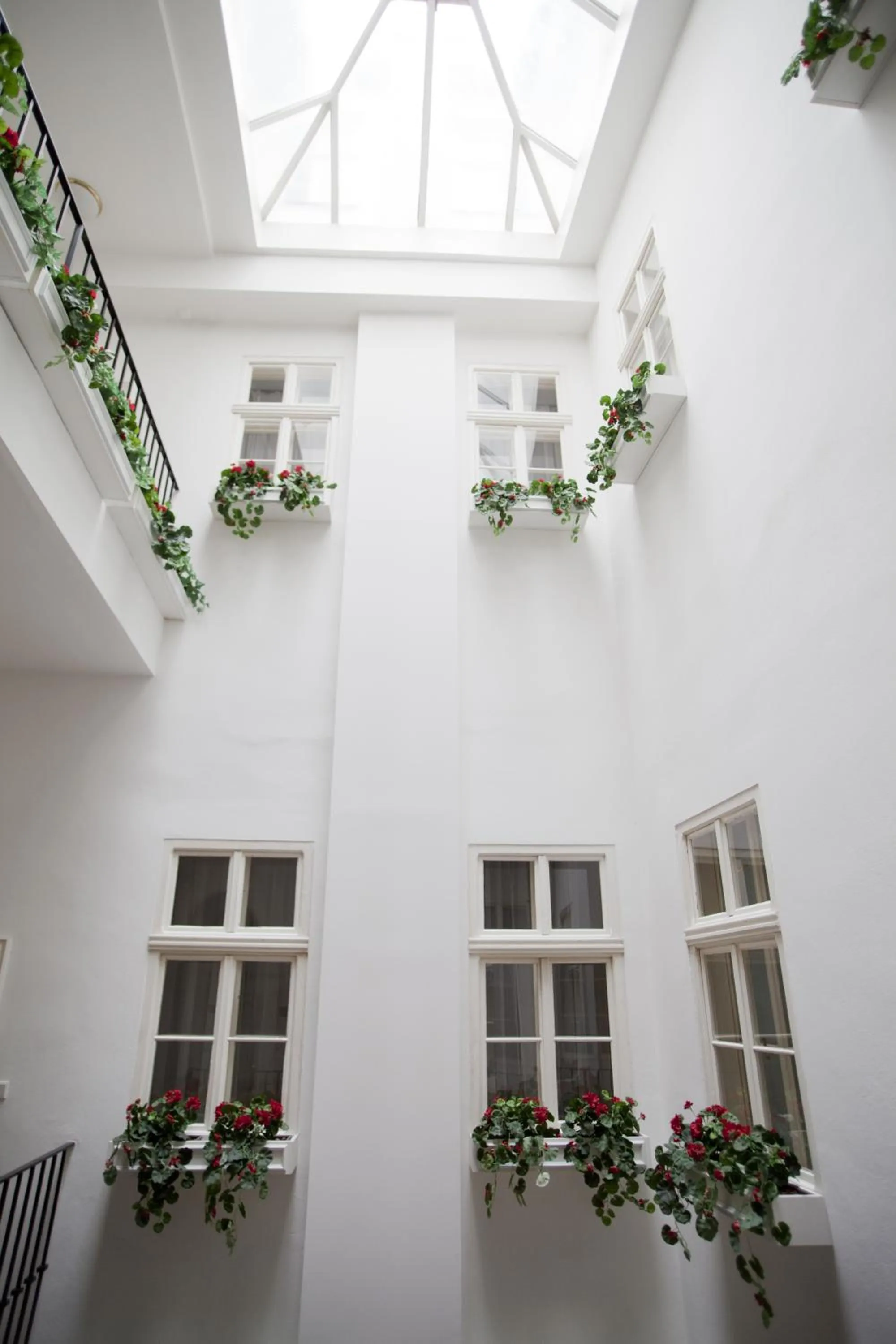 Patio in Hotel Pod Věží