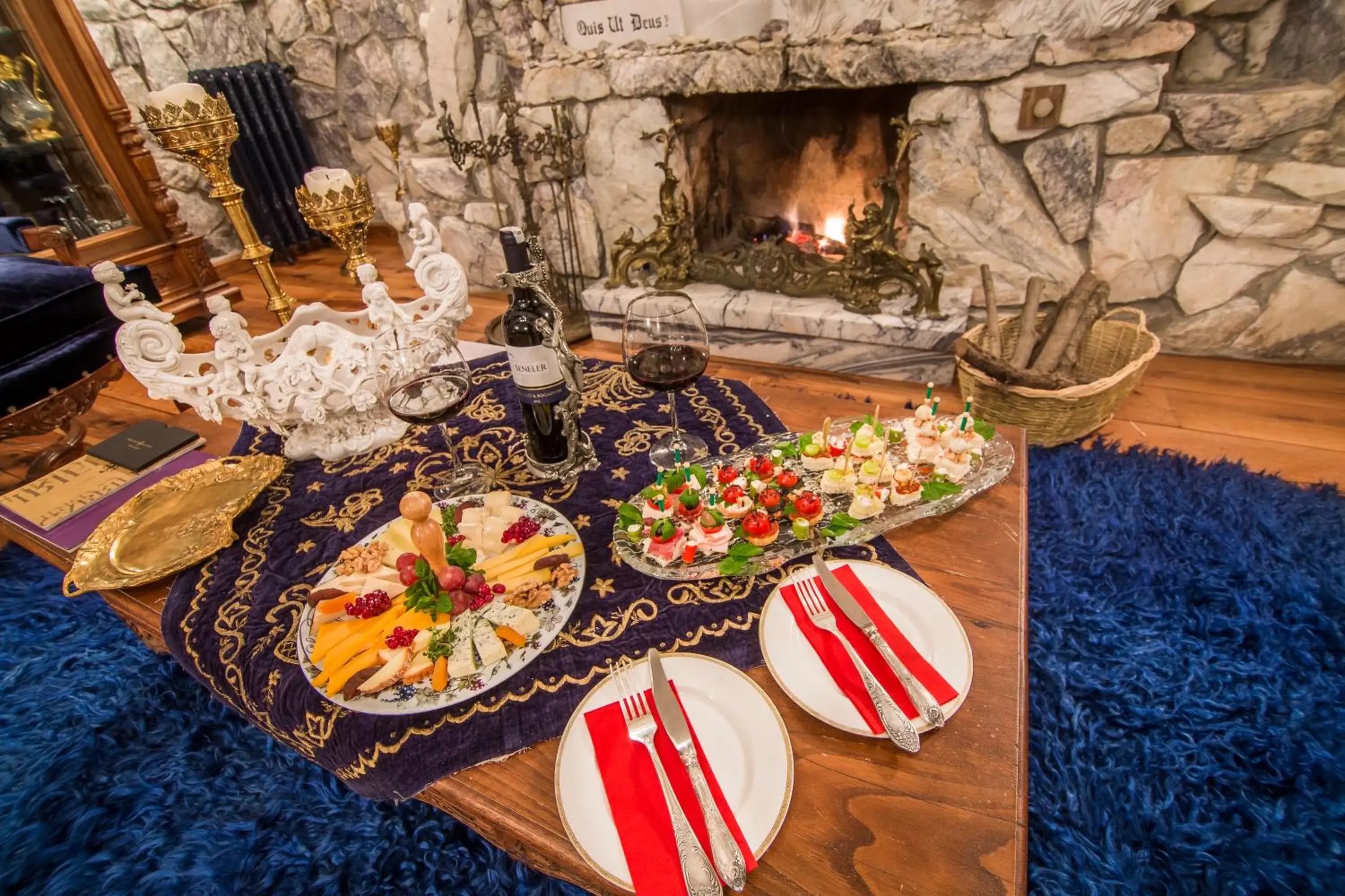 Food close-up in Sacred House