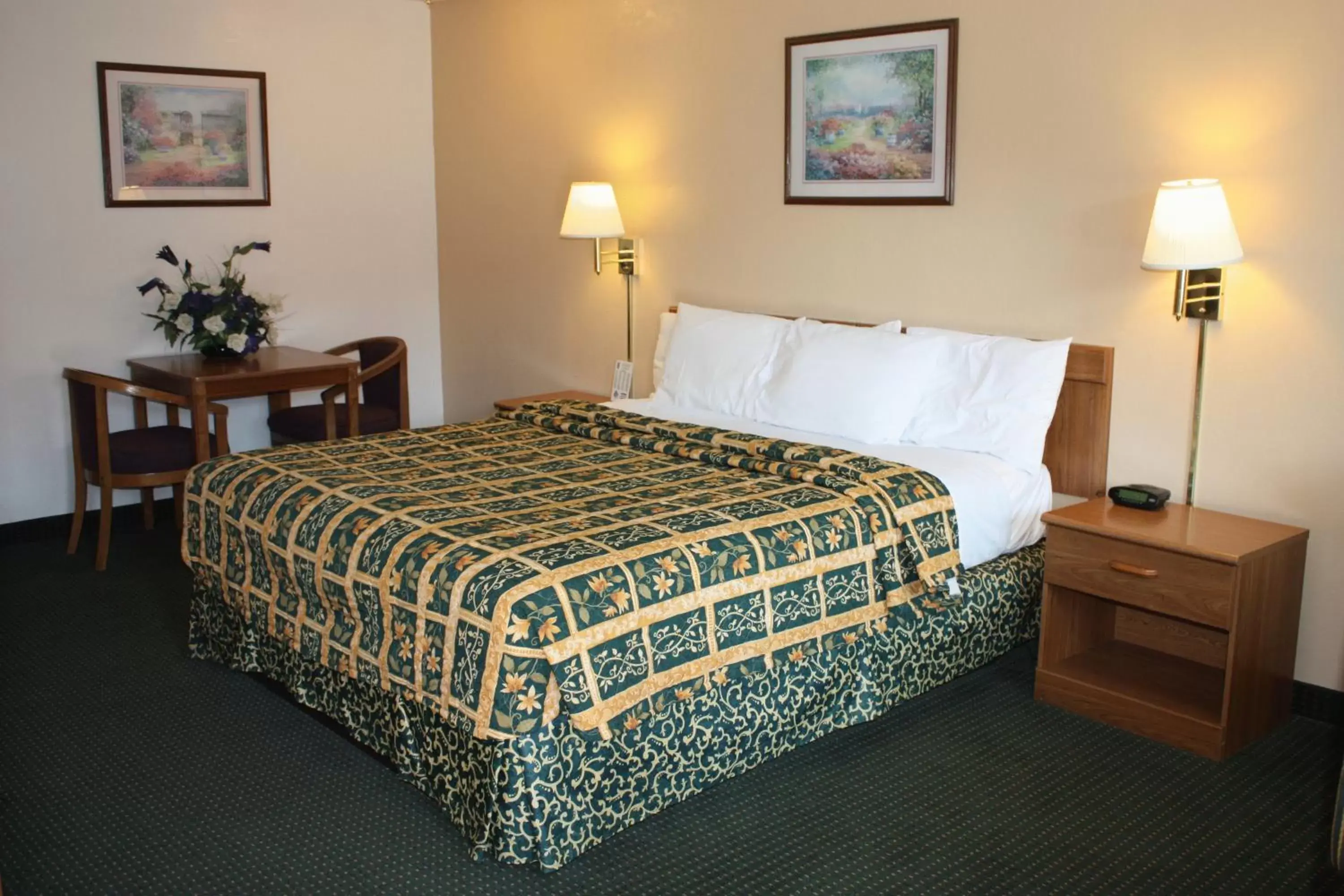 Bed in Super 8 by Wyndham Visalia