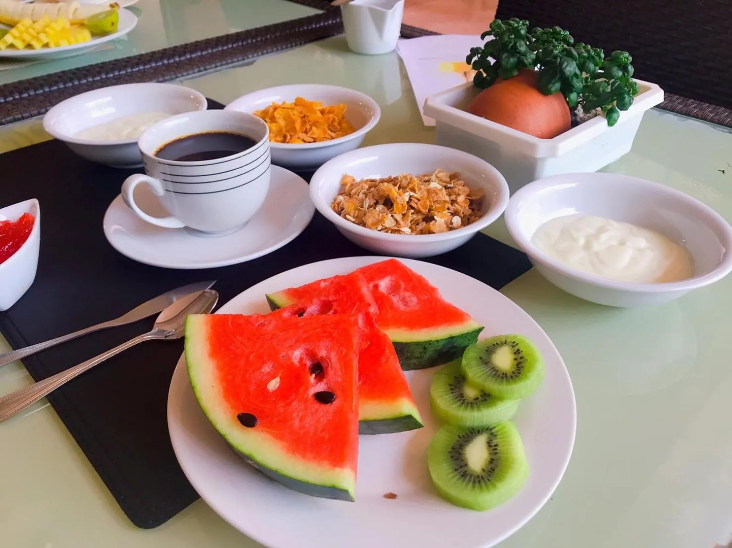 Breakfast in Lanta Manda Resort