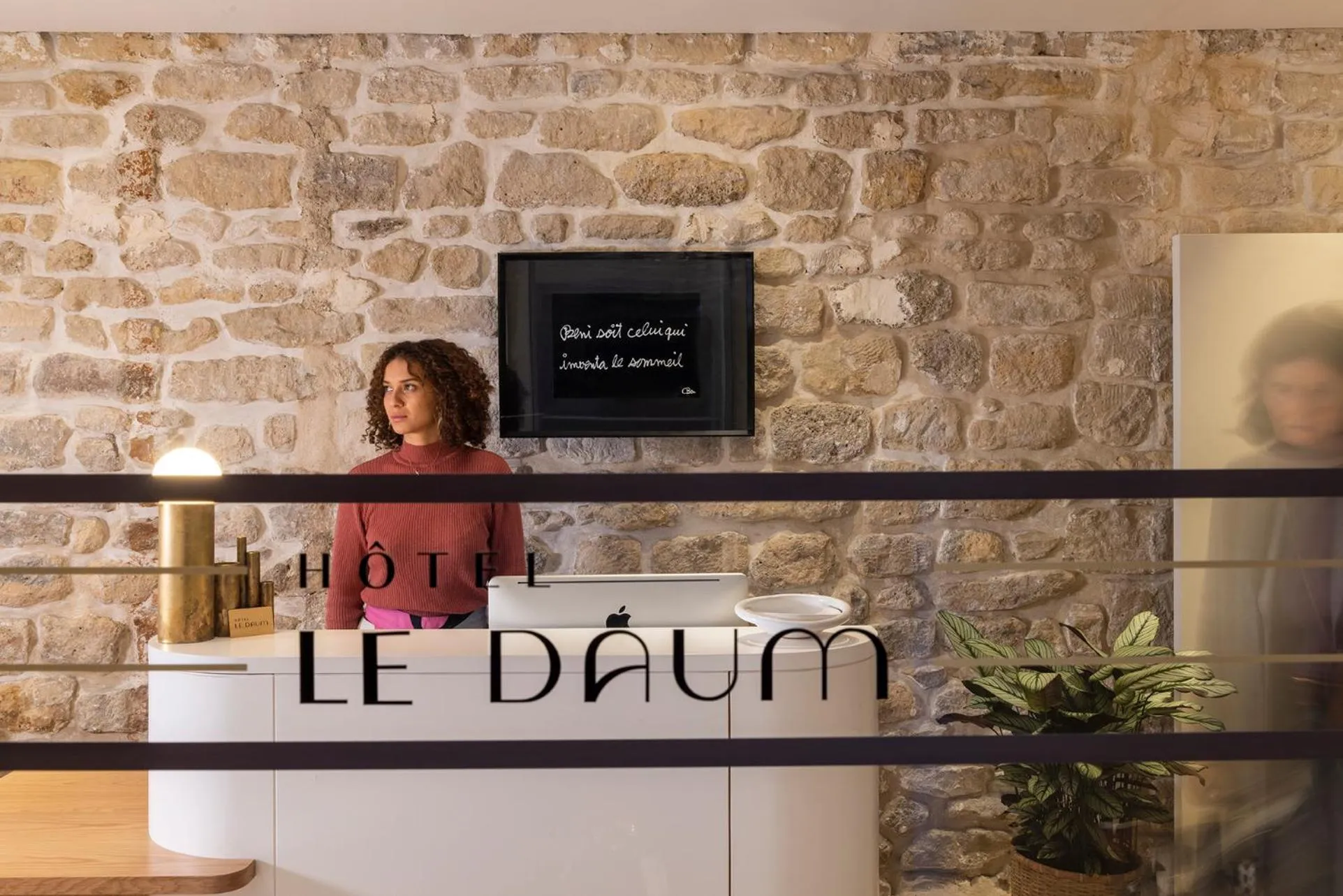 Lobby or reception in Hôtel Le Daum