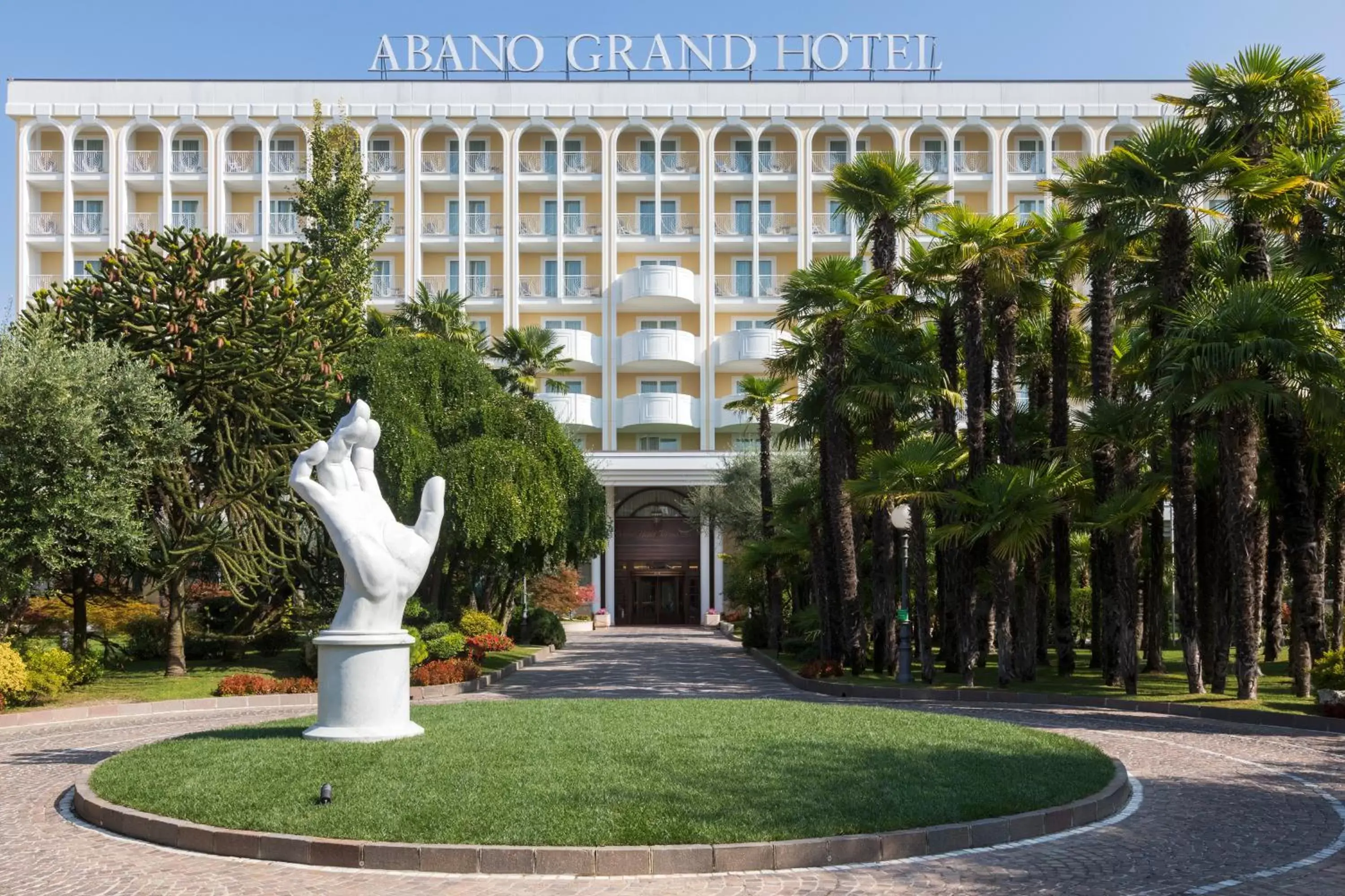 Facade/entrance in Abano Grand Hotel