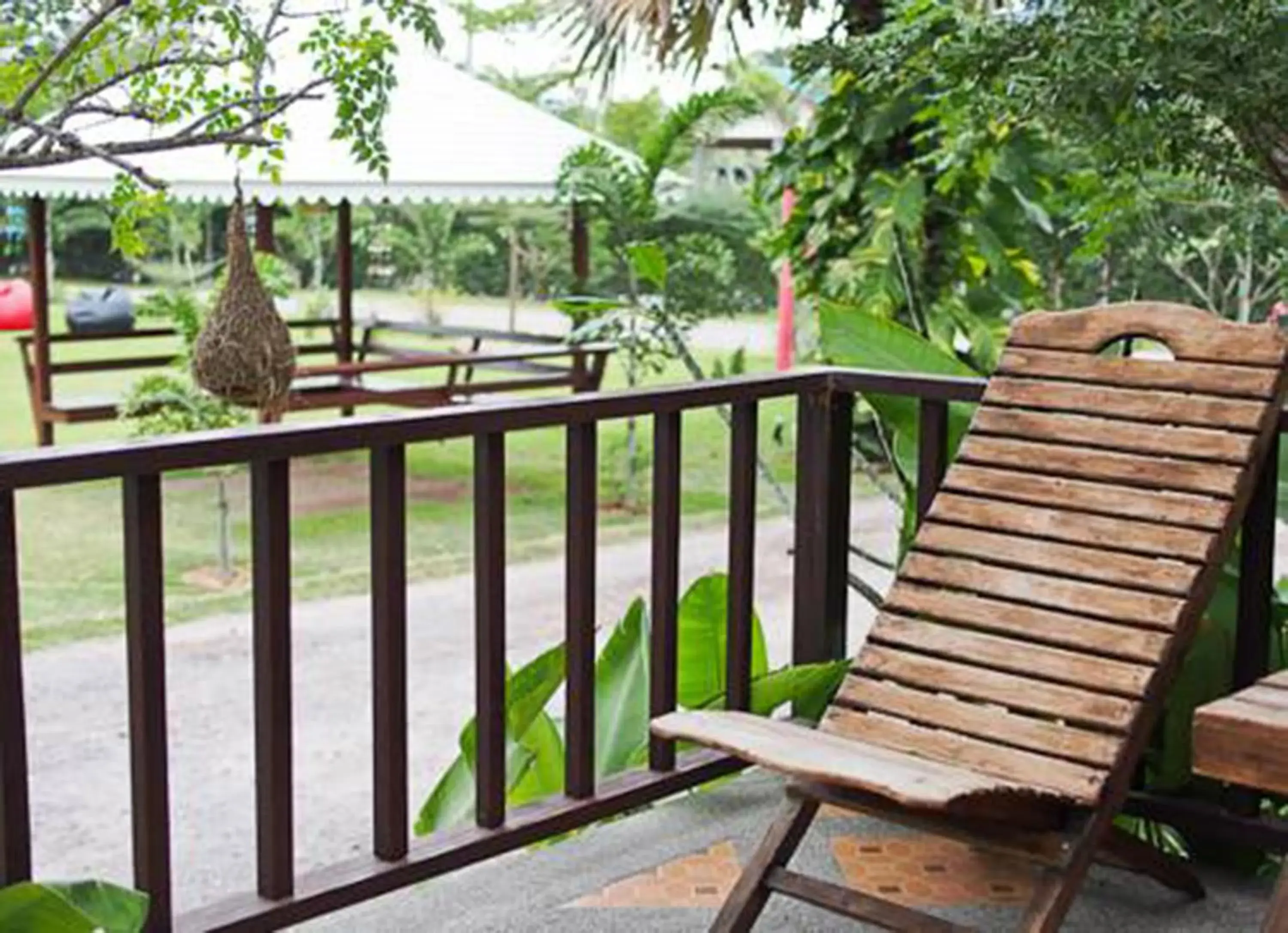 Balcony/Terrace in Pranburi Cabana Resort