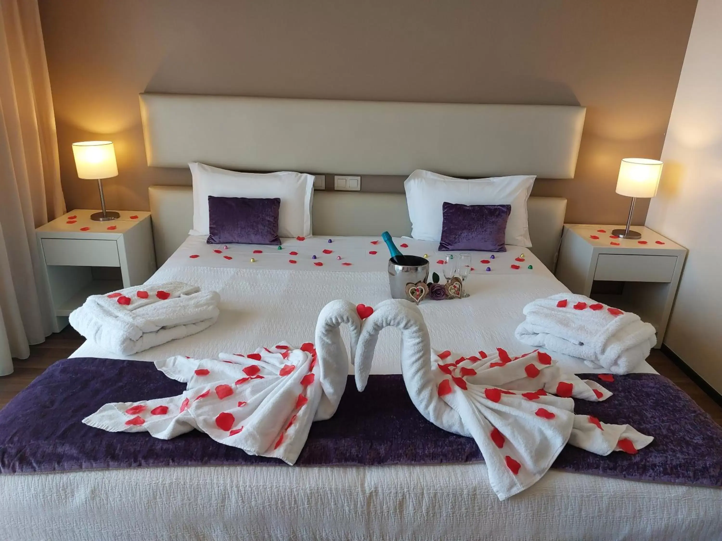 Bed in Hotel Monte Lírio Bed in Hotel Monte Lírio