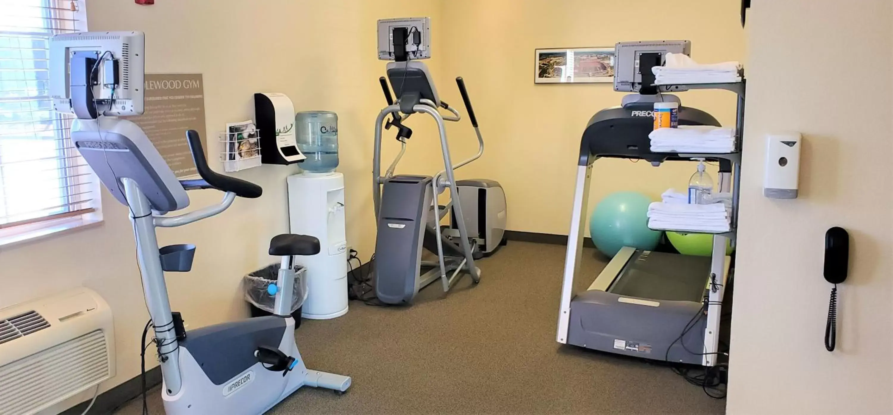 Fitness centre/facilities, Fitness Center/Facilities in Candlewood Suites Fayetteville, an IHG Hotel