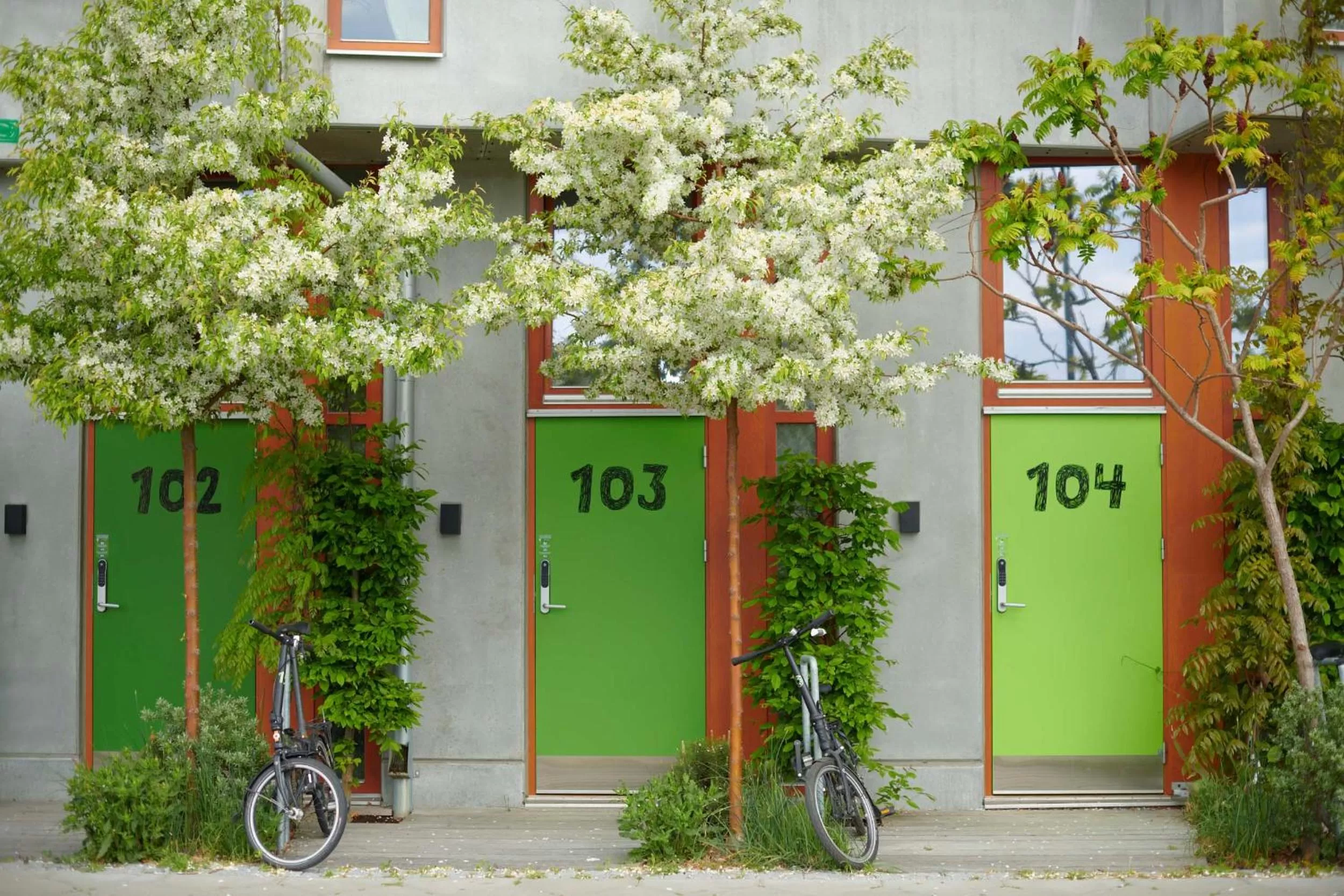 Patio in Ohboy Hotell