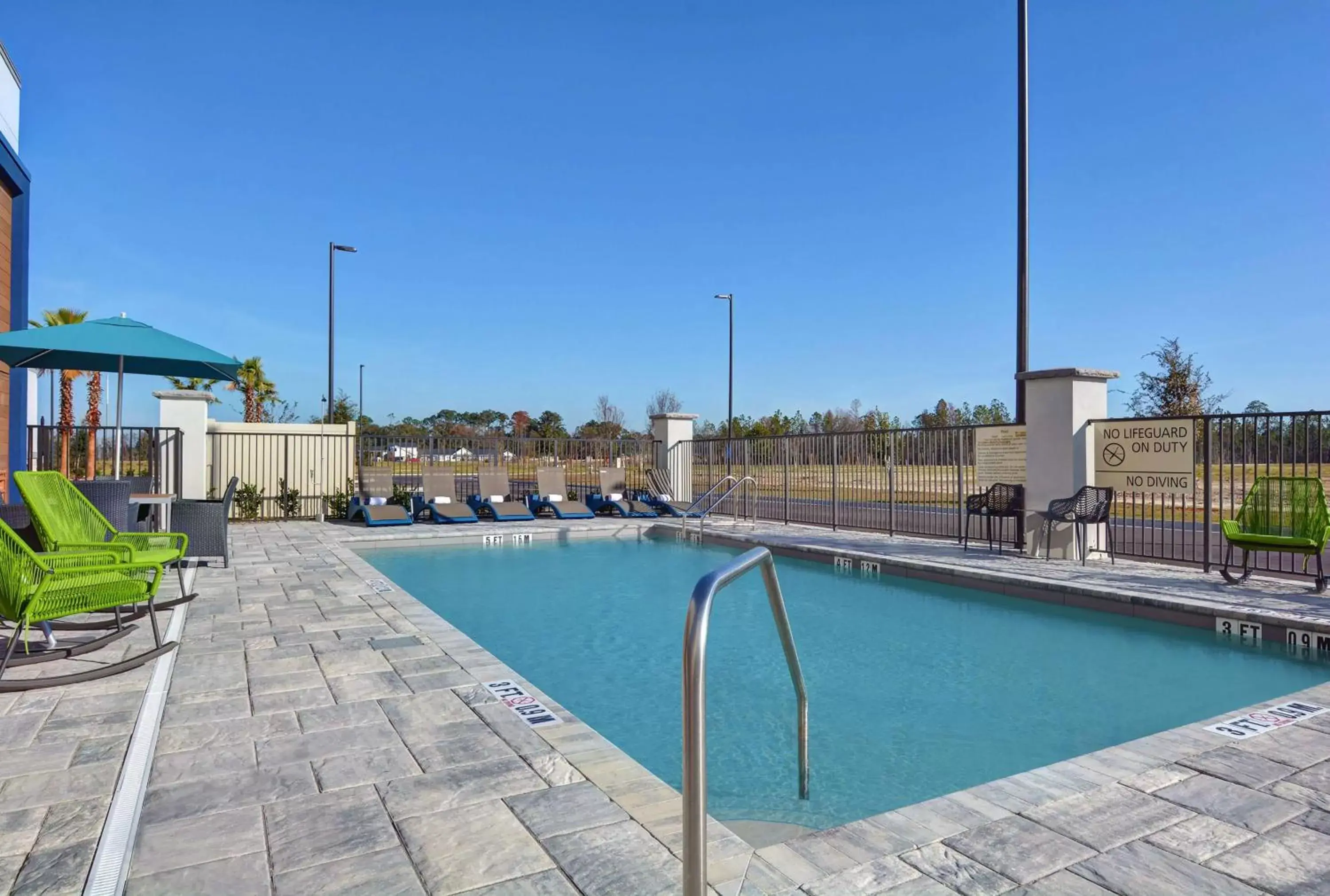 Pool view, Swimming Pool in Hampton Inn & Suites Middleburg, Fl