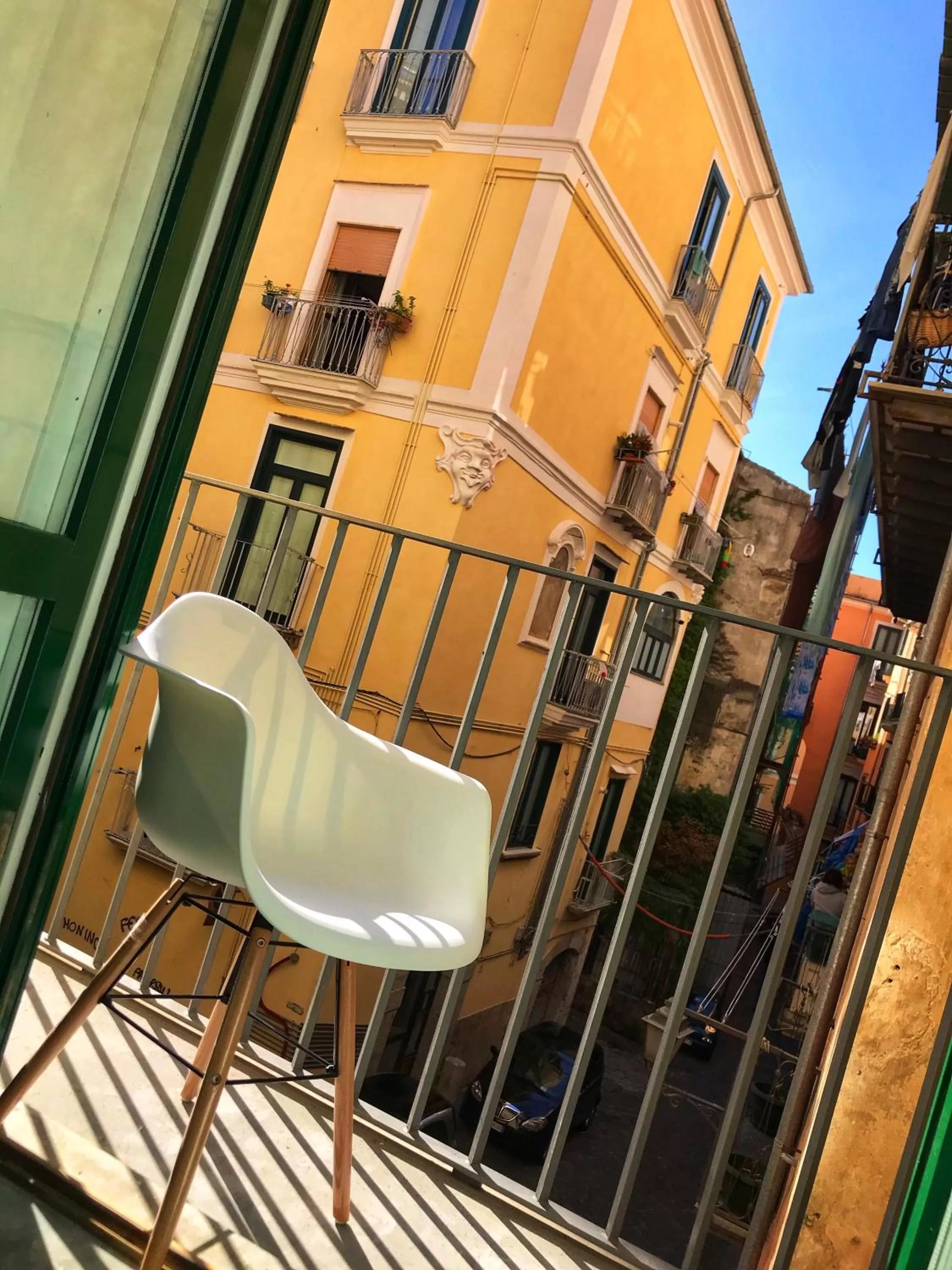 Patio in B&B Salerno IN Centro