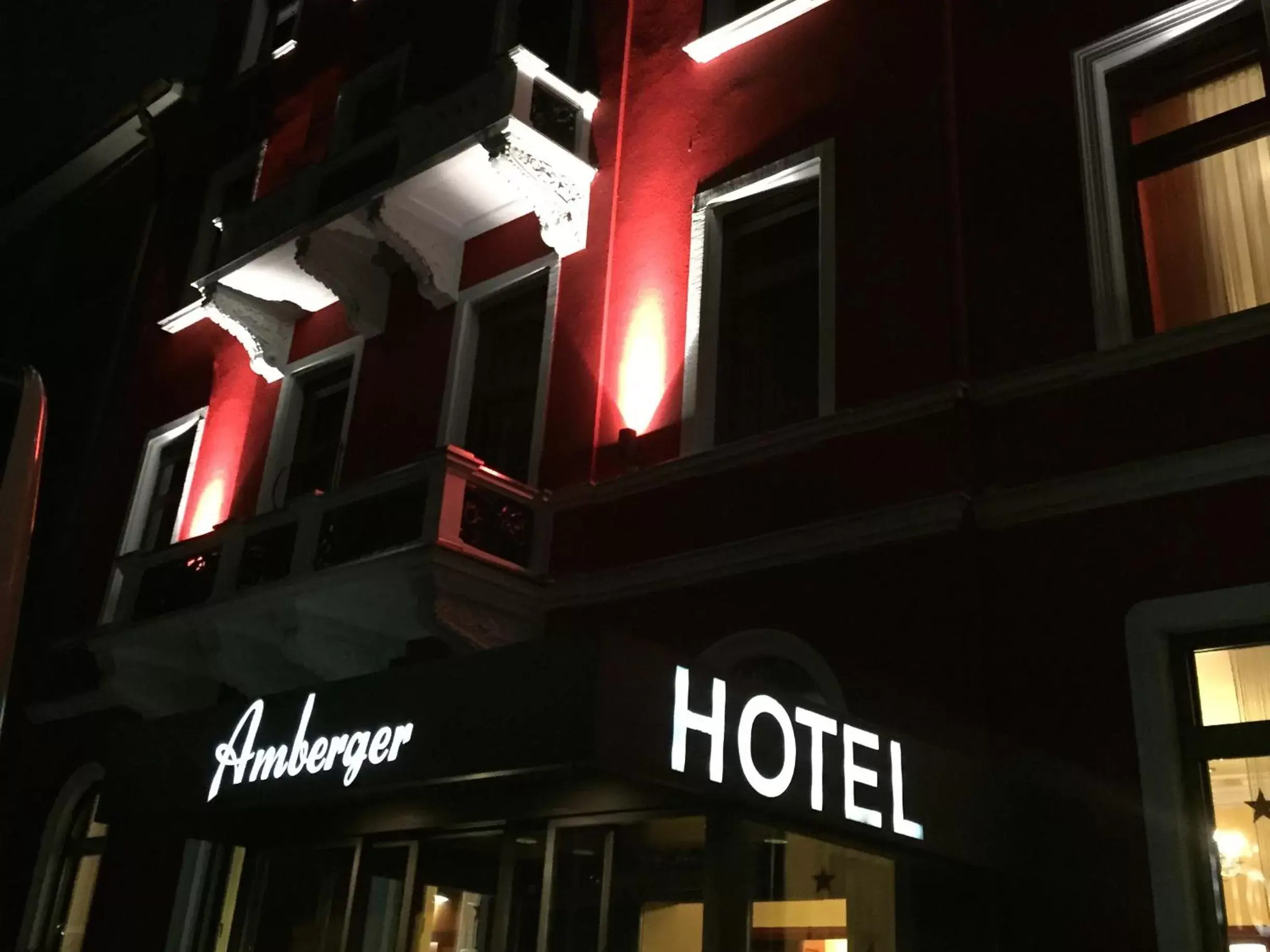 Property building in TOP Hotel Amberger