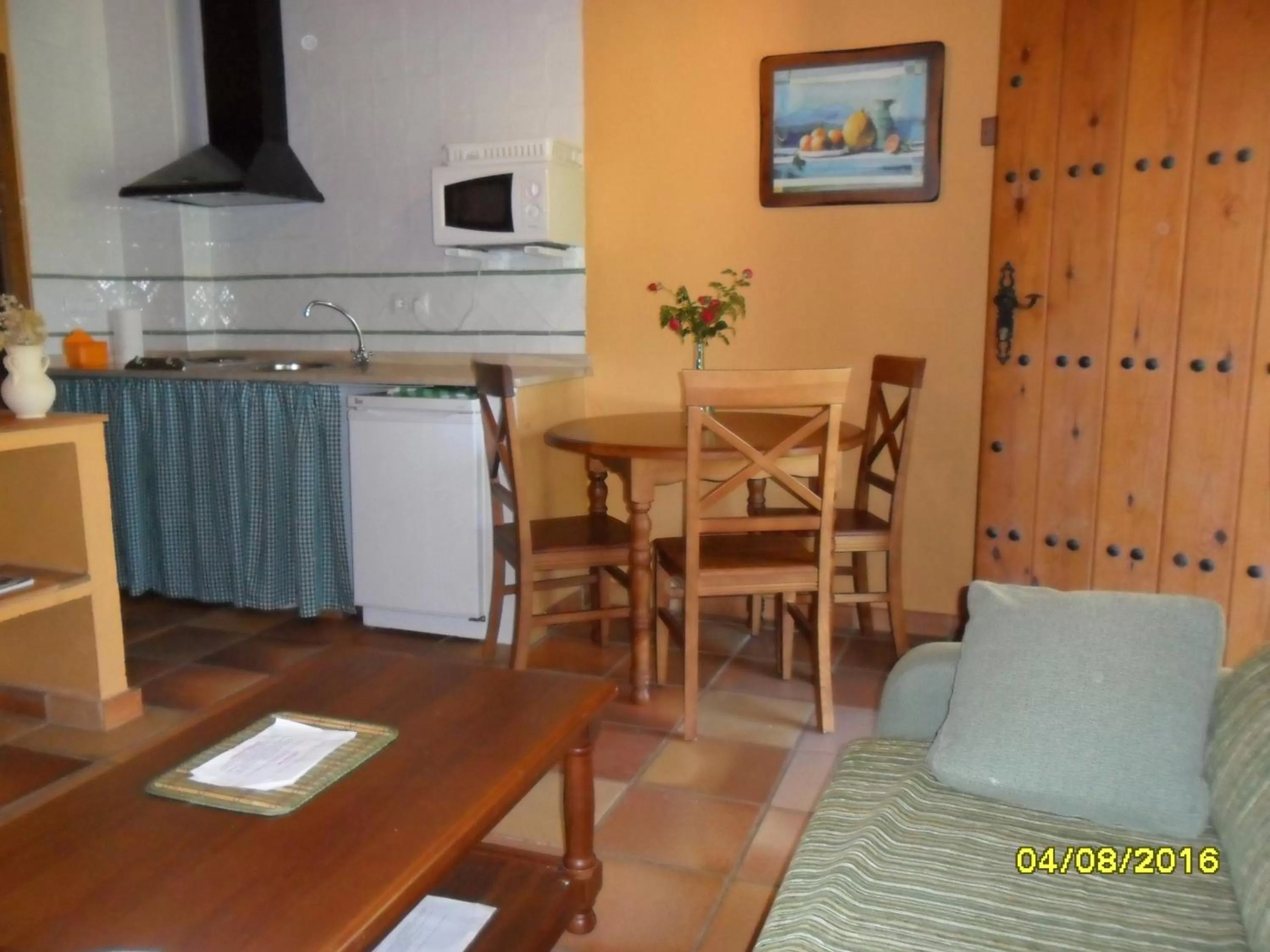 Kitchen or kitchenette in Hotel Apartamento Rural Finca La Media Legua