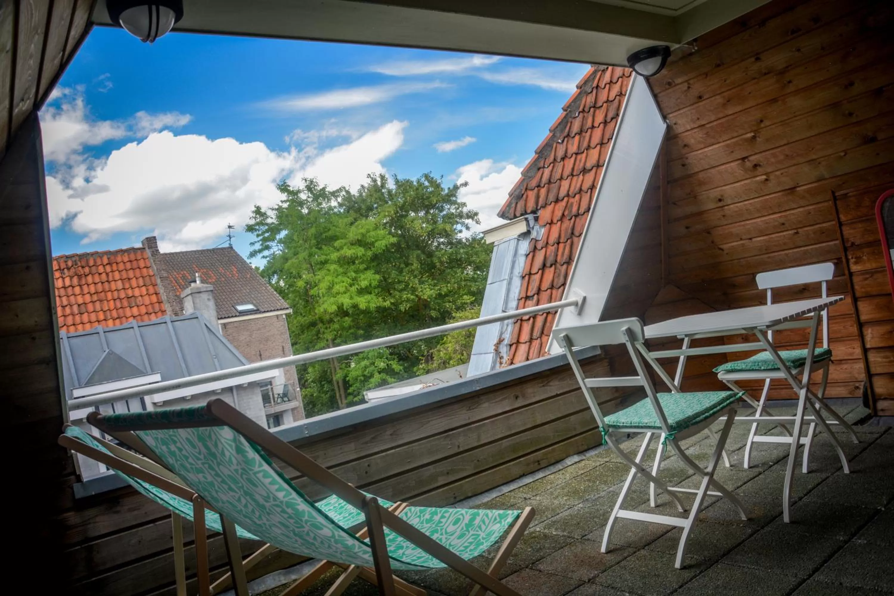 Patio in Hotel de Vischpoorte, centrum Deventer en aan de IJssel