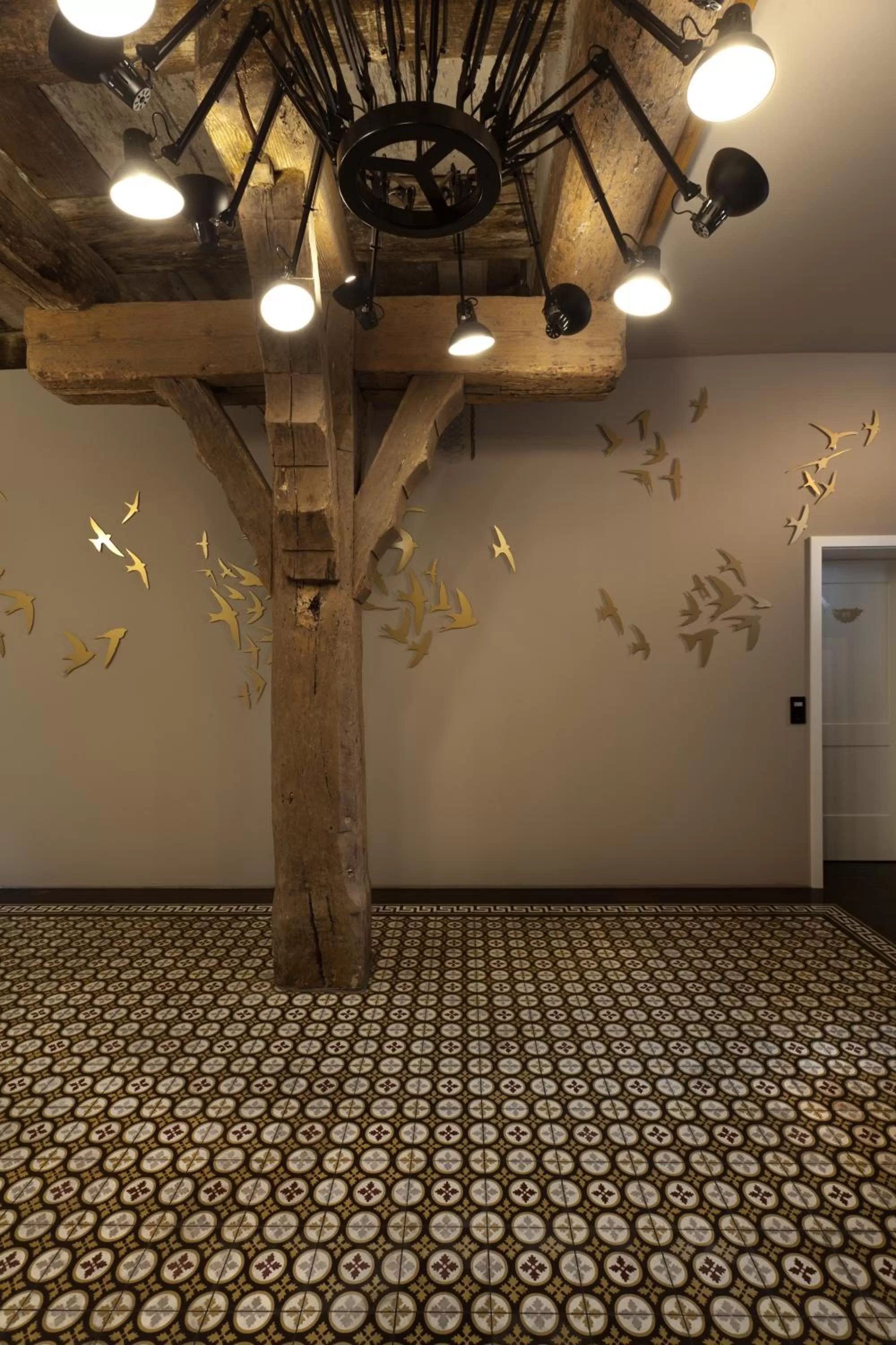 Lobby or reception in Hotel Scholl