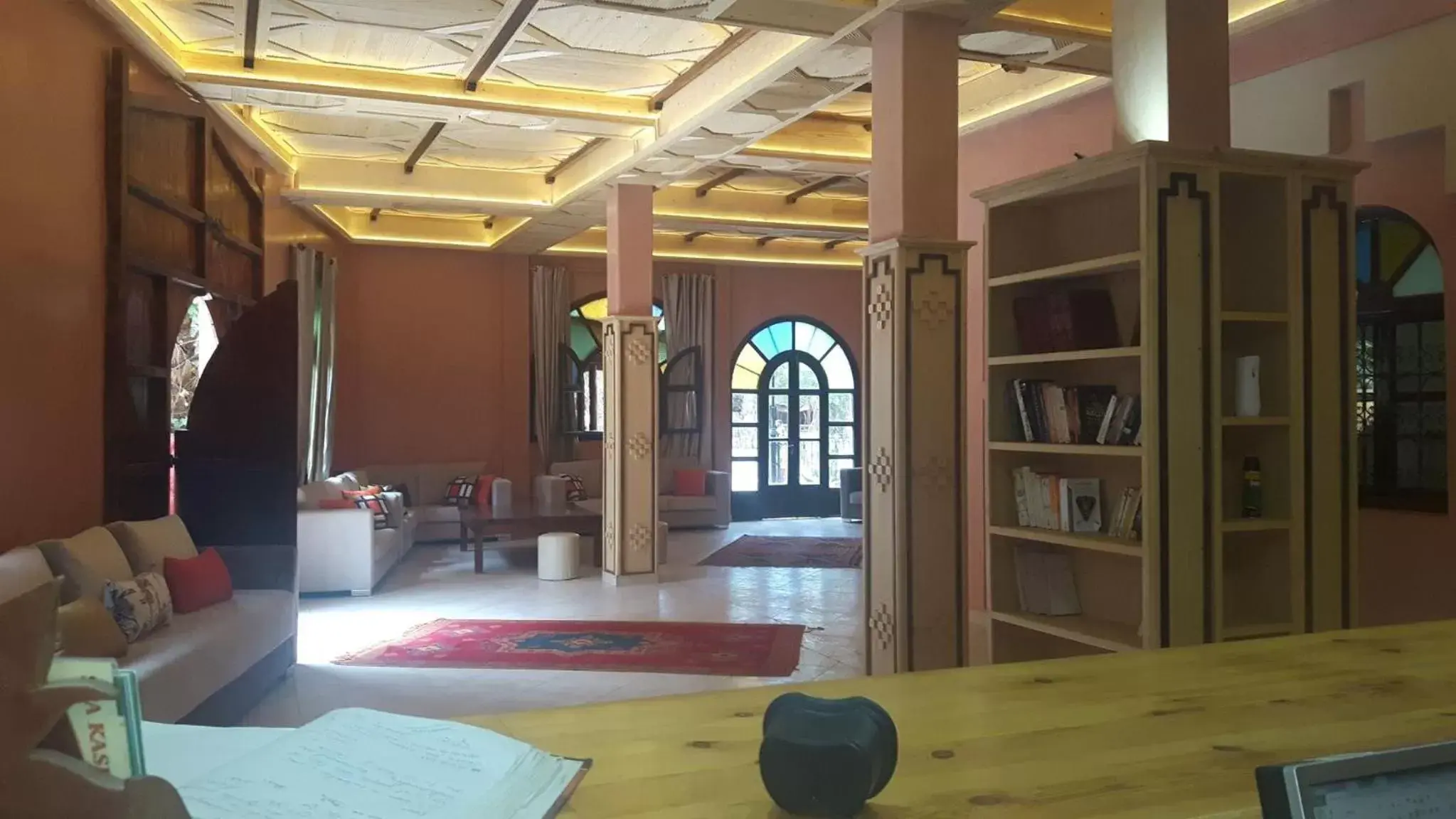 Library in Kasbah Sirocco