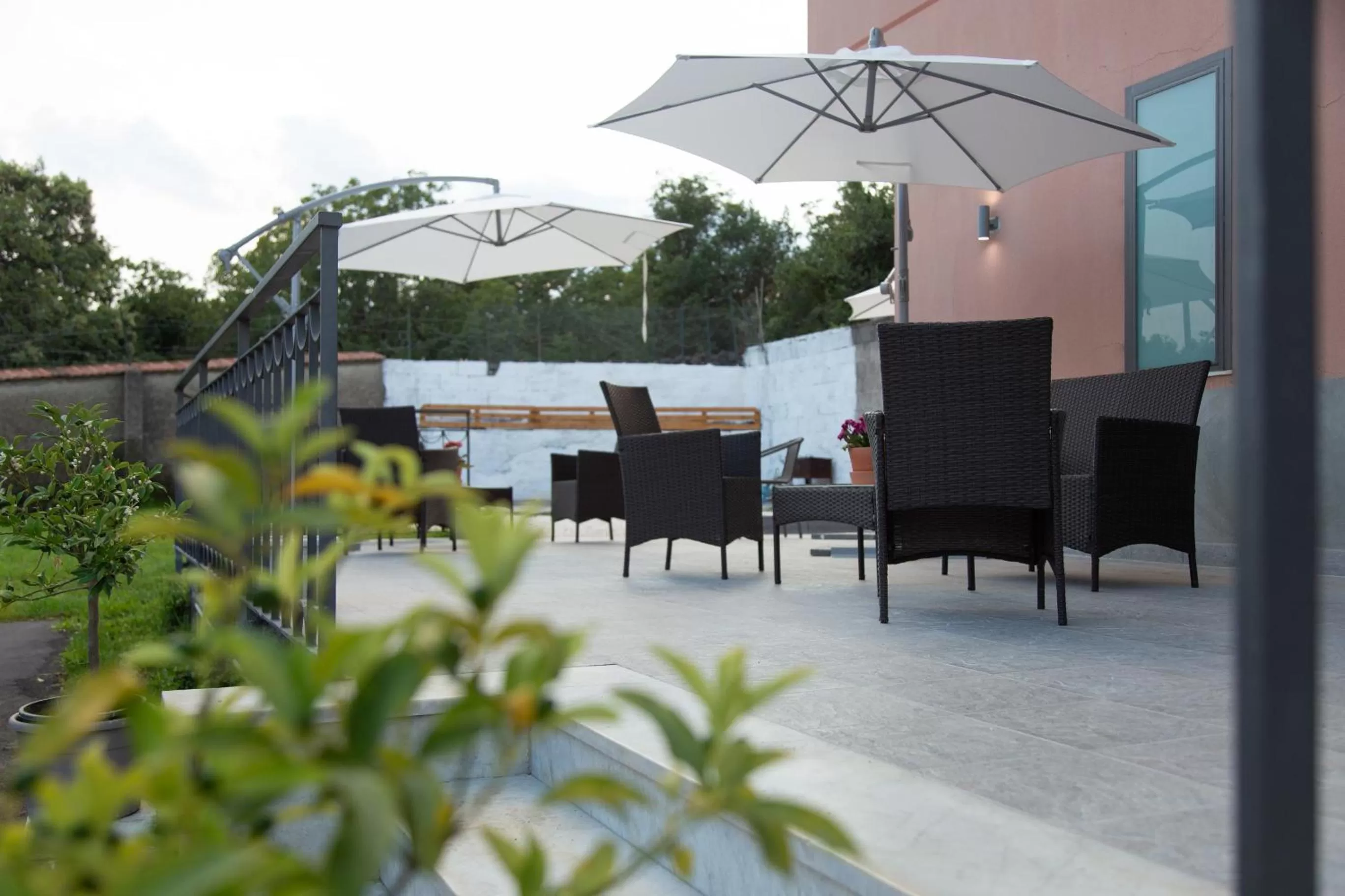 Garden in UP&B Rooms Catania