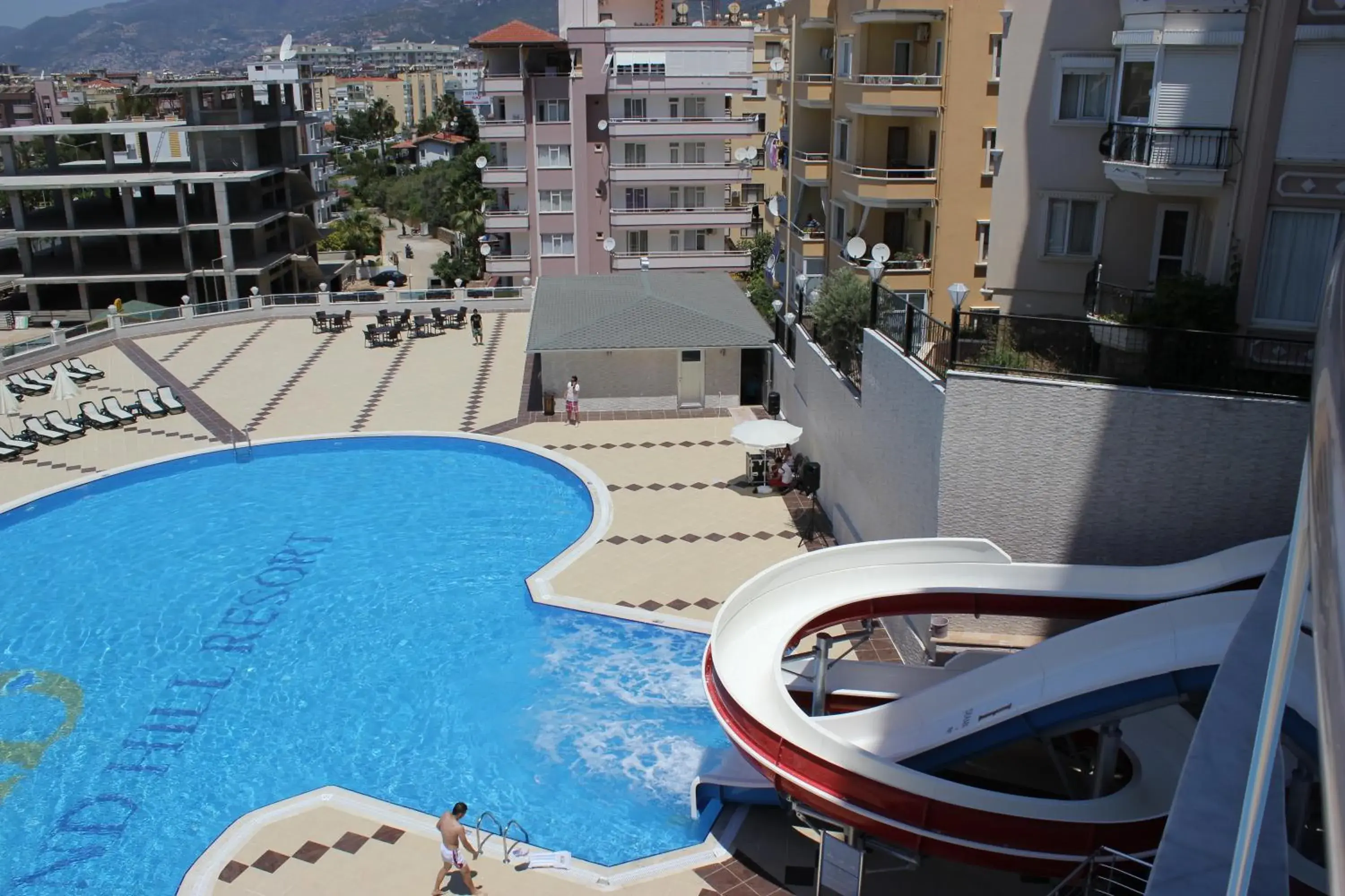Aqua park, Pool View in Hotel Diamond Hill Resort