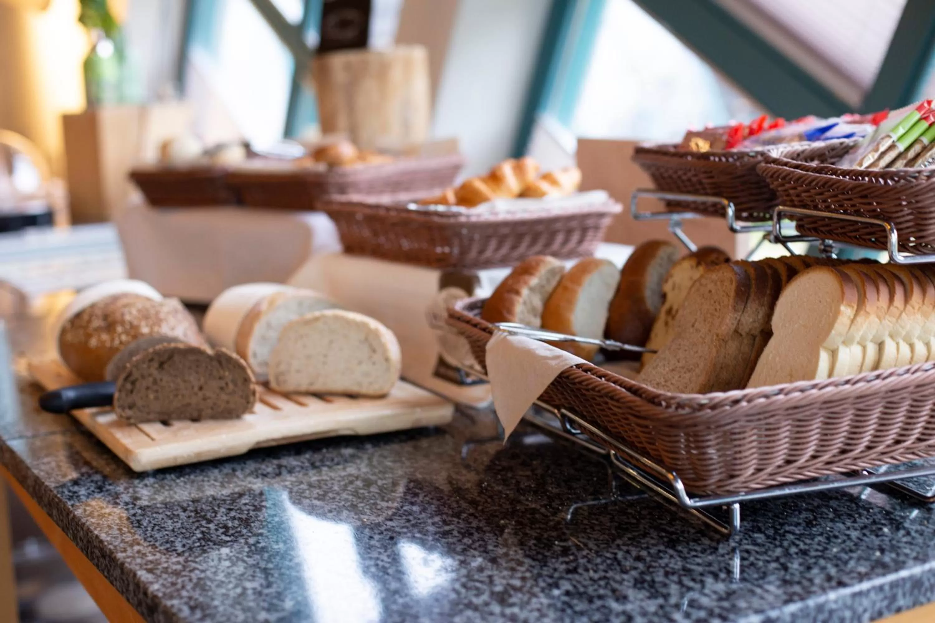 Continental breakfast in Best Western Hotel Nobis Eindhoven-Venlo A67