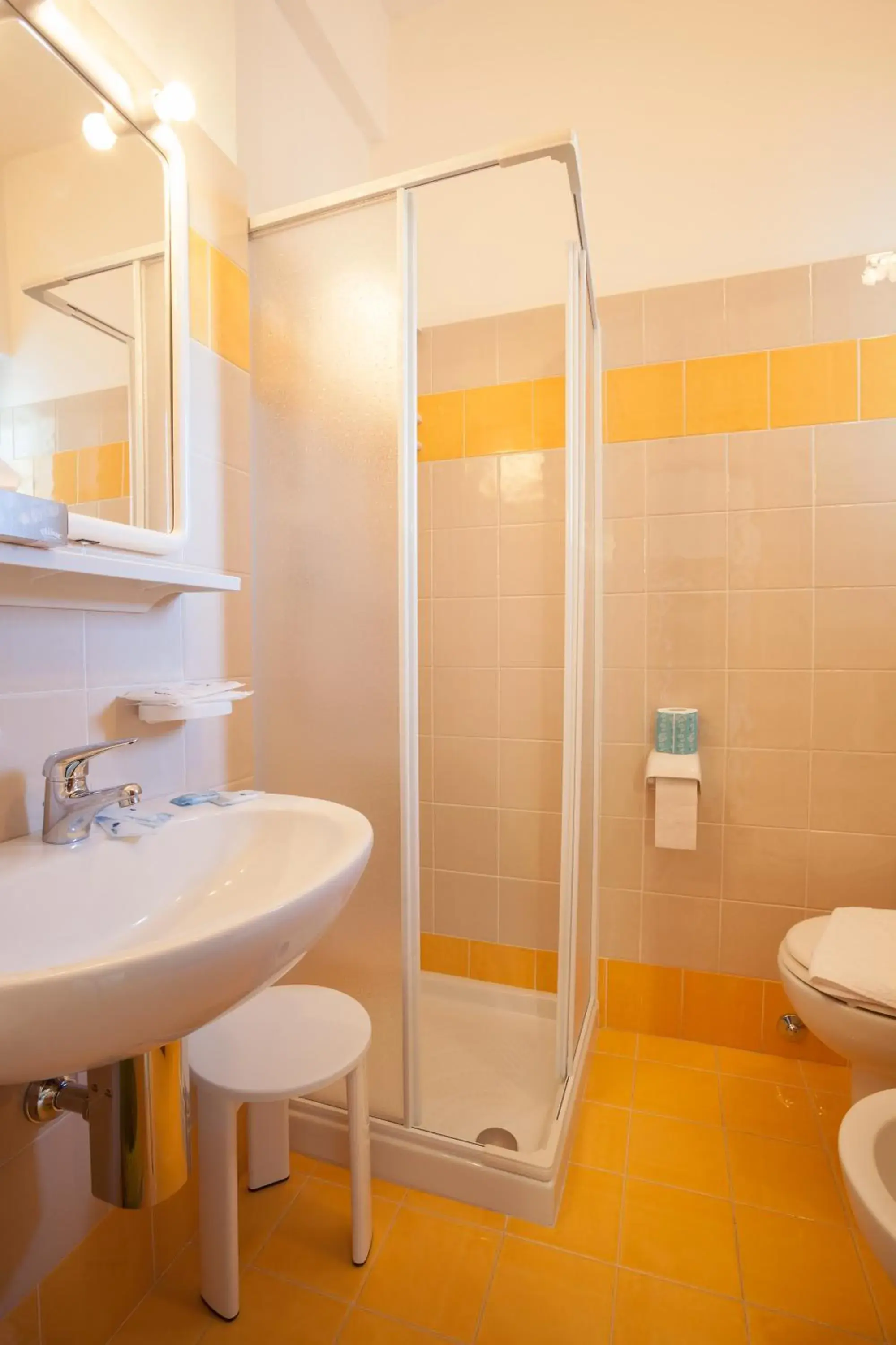 Shower, Bathroom in La Cantinella