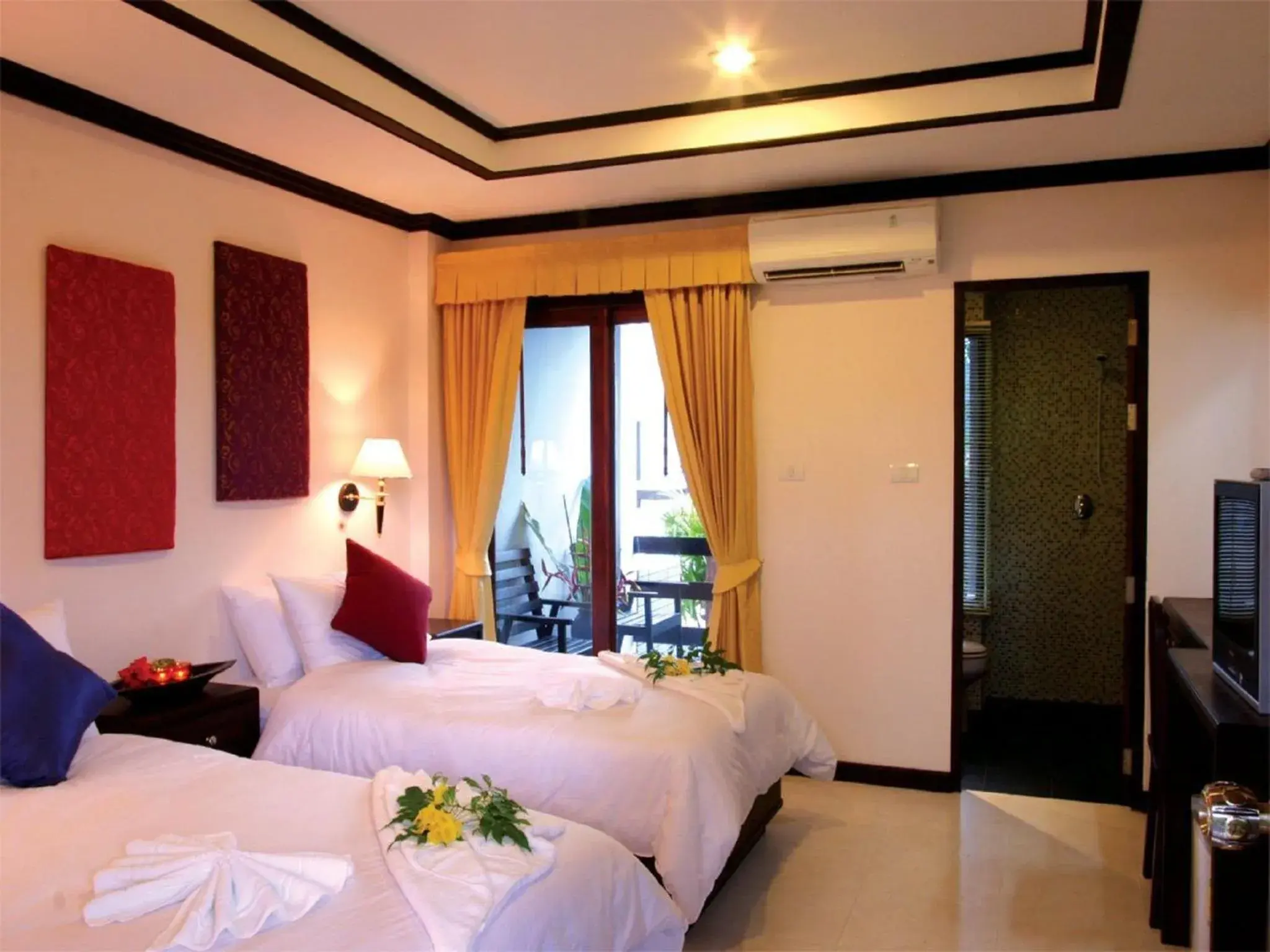 Bedroom, Bed in Samui Seabreeze Place