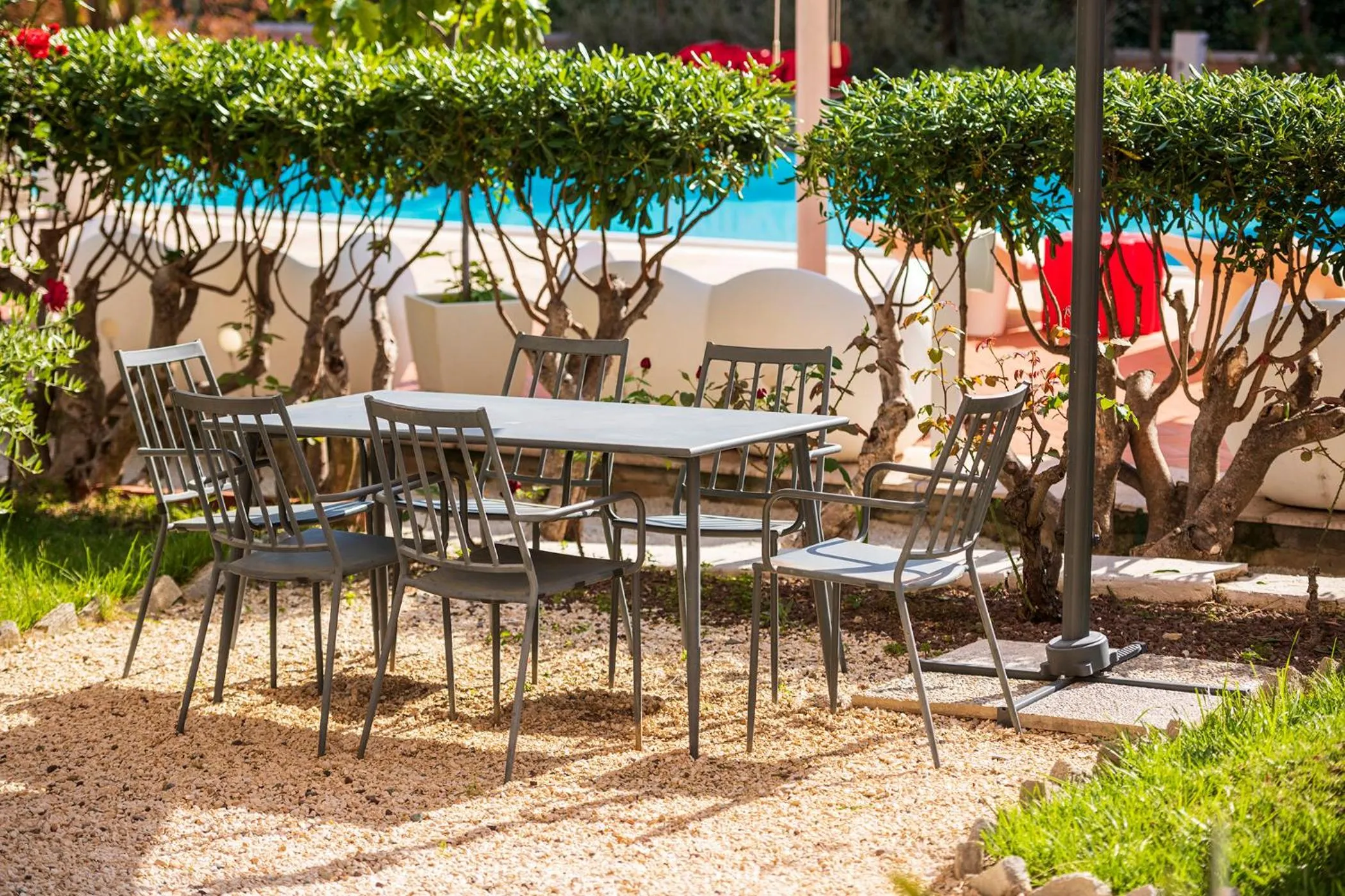 Patio in Hotel San Michele