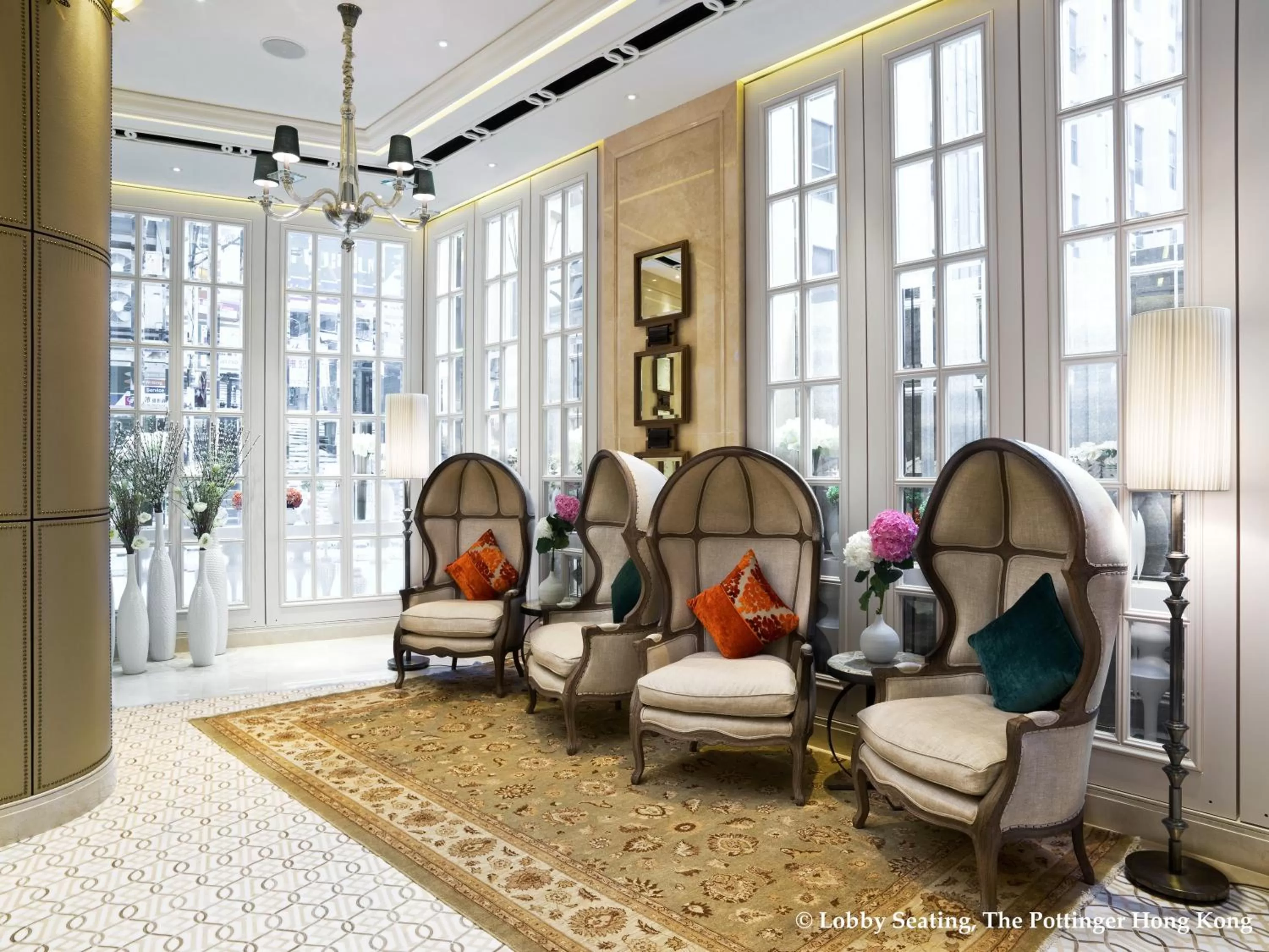 Lobby or reception in The Pottinger Hong Kong
