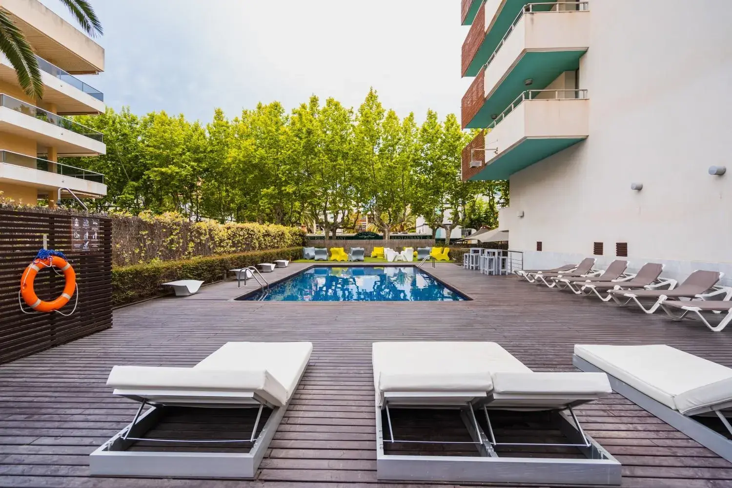Balcony/Terrace, Swimming Pool in Magnolia Hotel - Adults Only