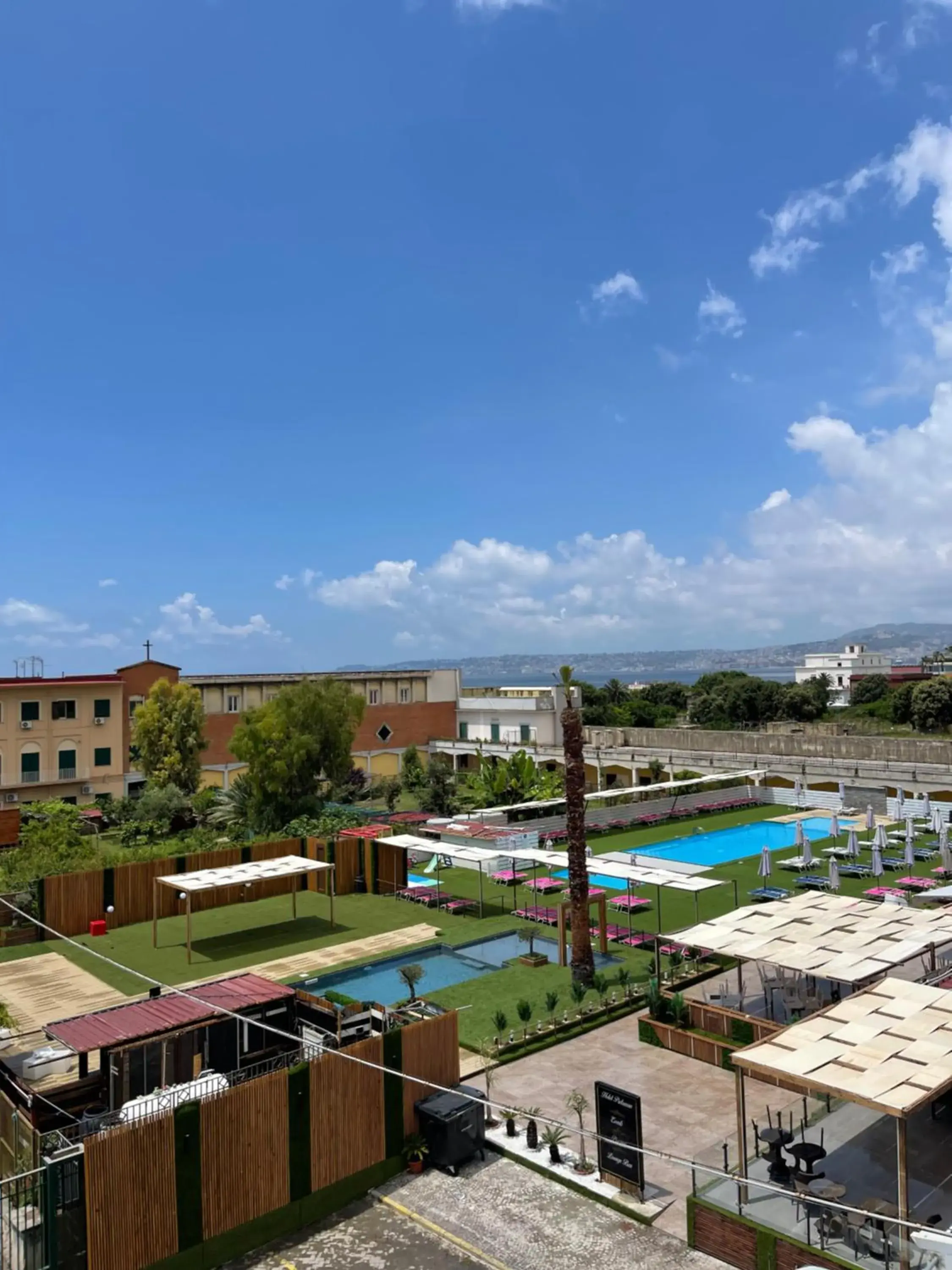 Pool View in Hotel Borbonico di Pietrarsa