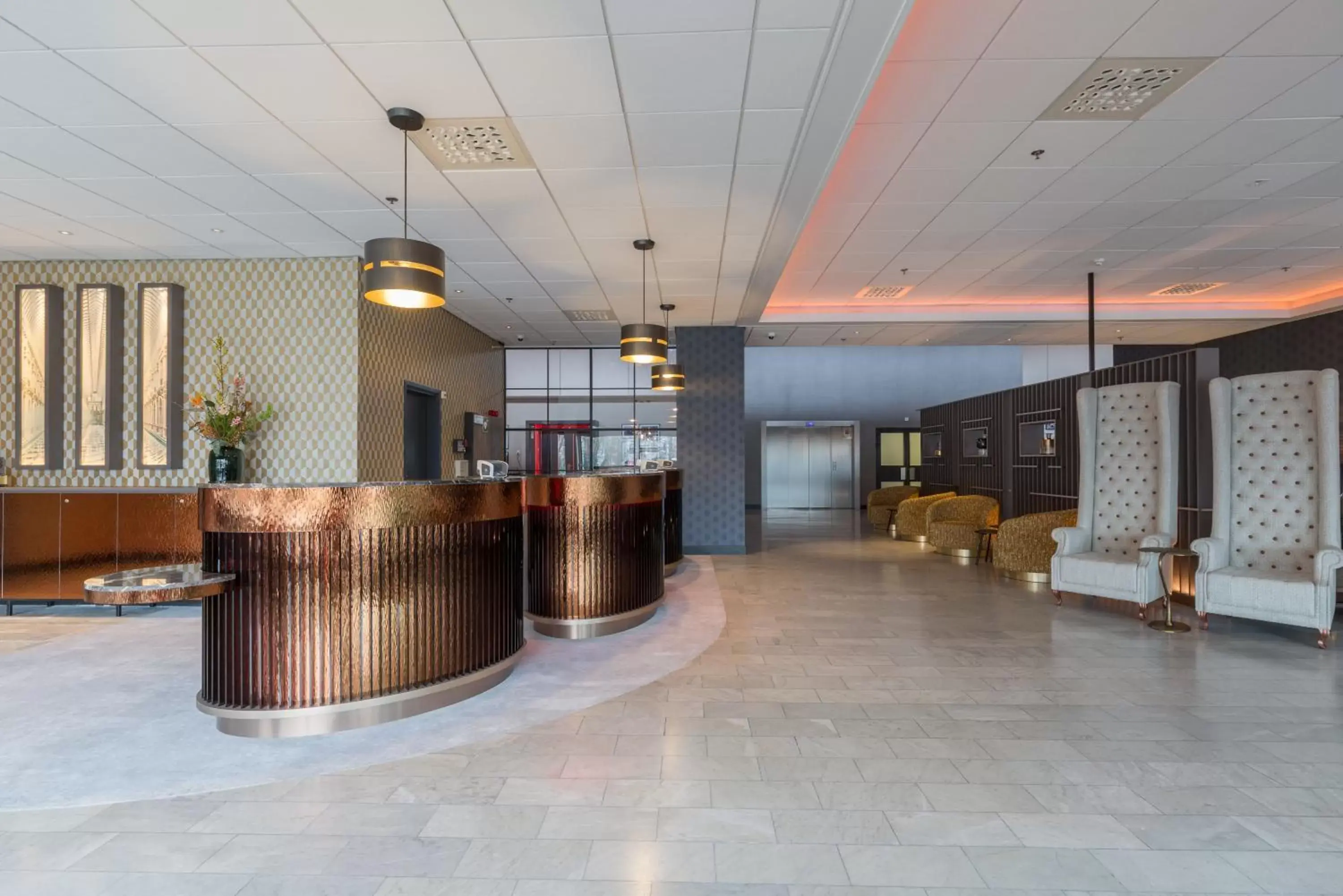 Lobby or reception, Lobby/Reception in Leonardo Royal Hotel Den Haag Promenade