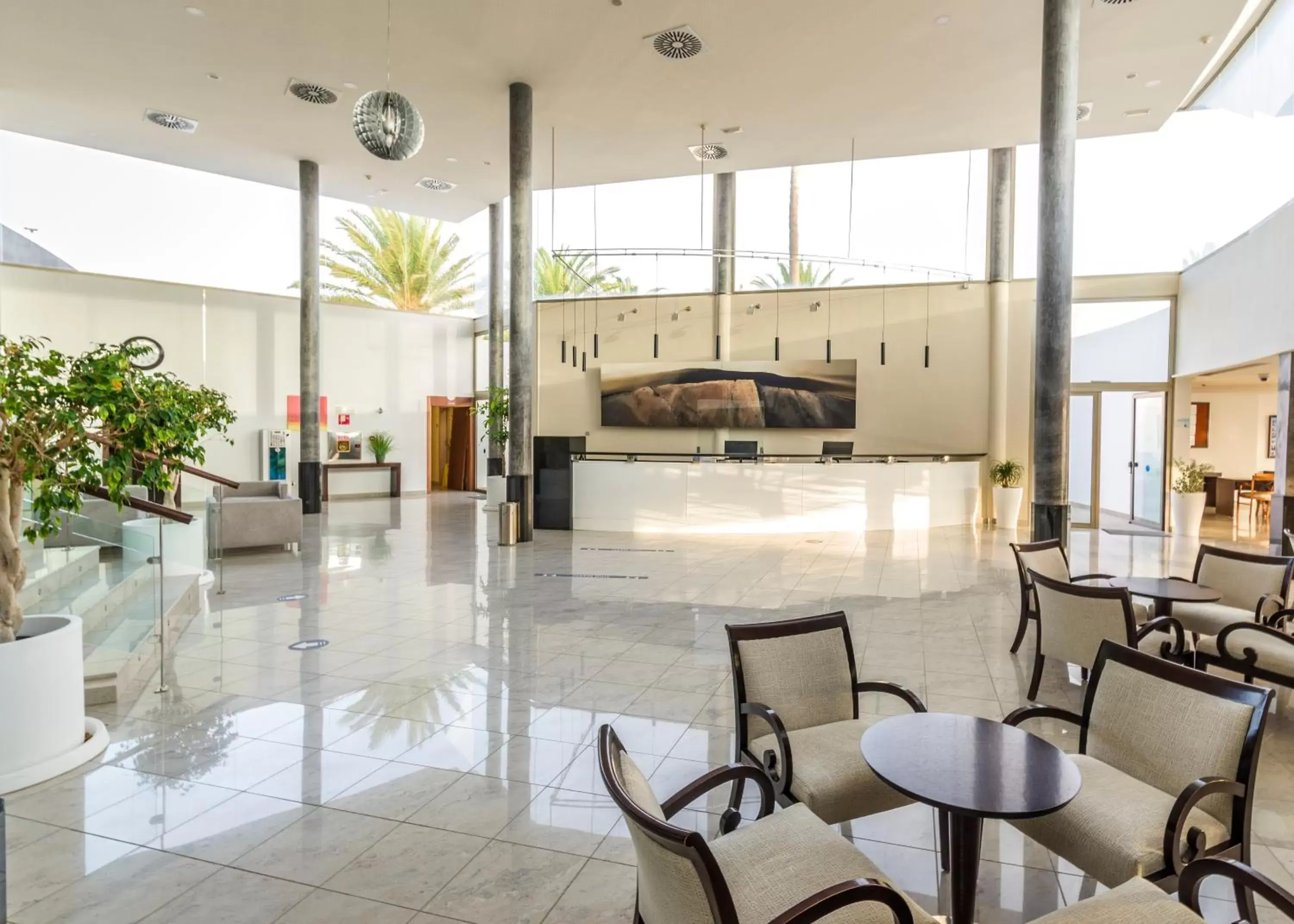 Lobby or reception in Hotel Las Costas