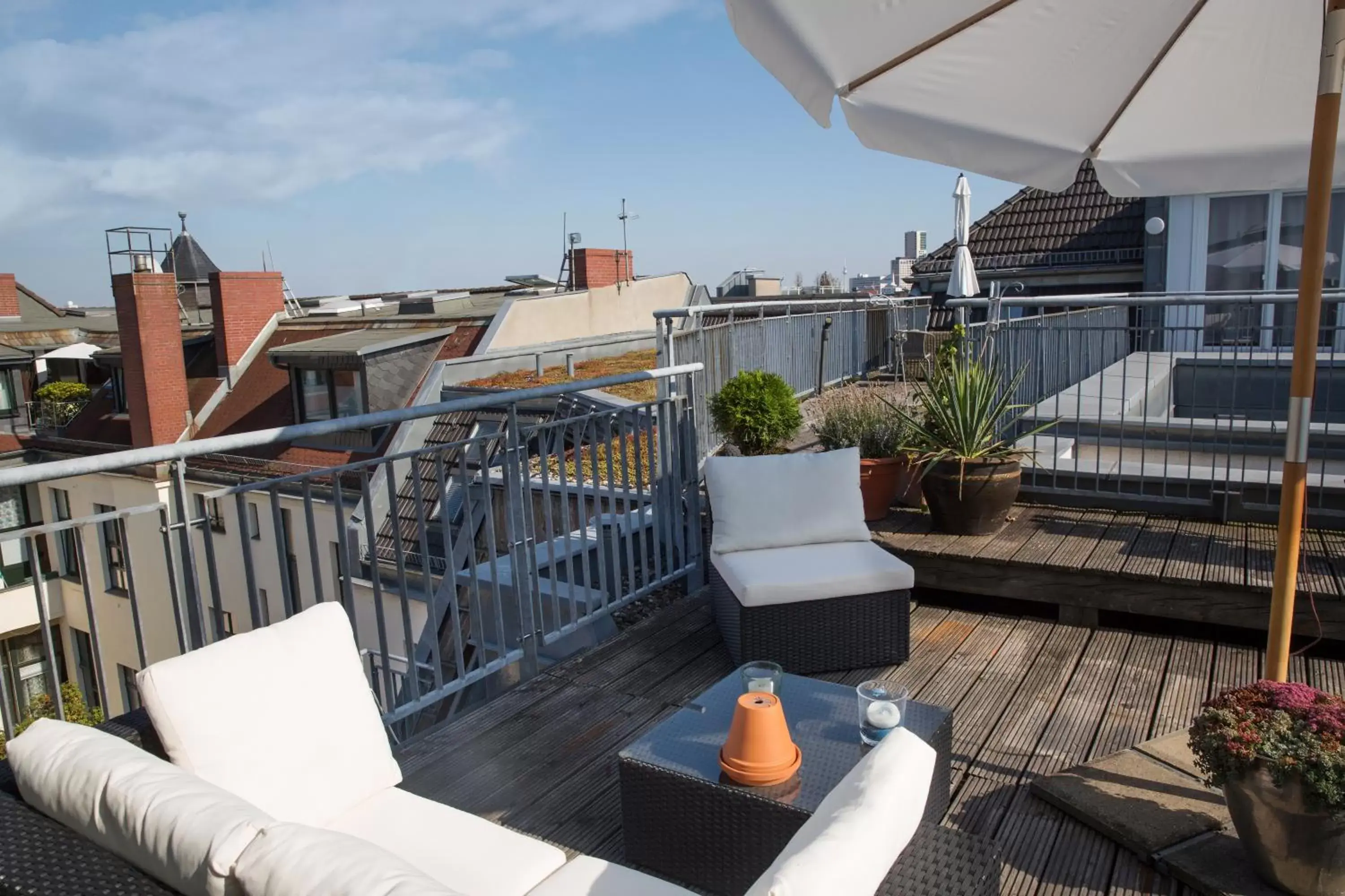 Balcony/Terrace, Patio/Outdoor Area in Art Nouveau Hotel am Kurfürstendamm