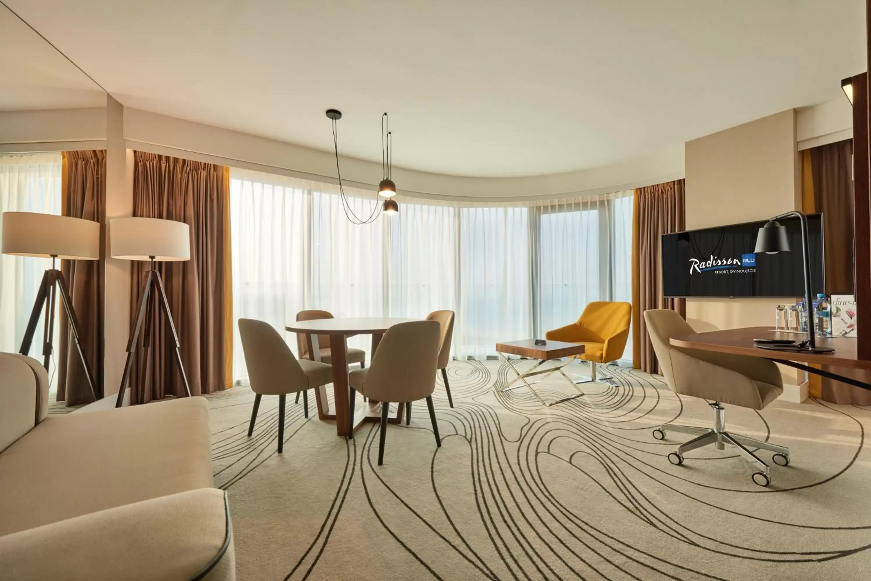 Living room, TV/Entertainment Center in Radisson Blu Resort Swinoujscie