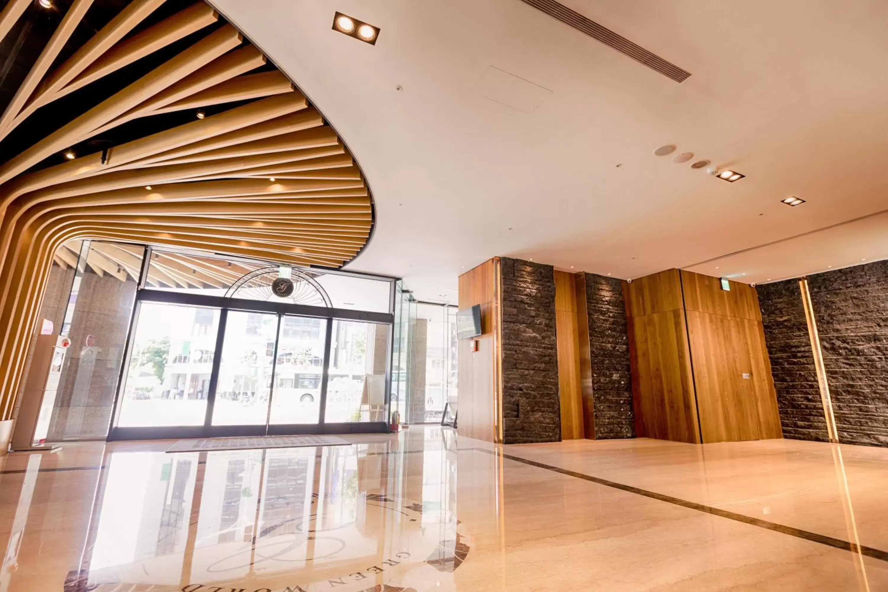 Lobby or reception in Green World Grand NanJing